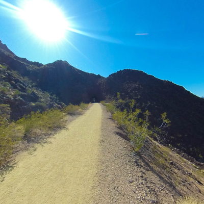 View between Tunnel 2 & Tunnel 3