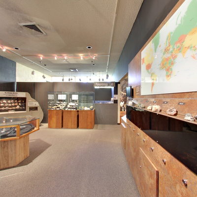 Rock Display/Paleontology Lab