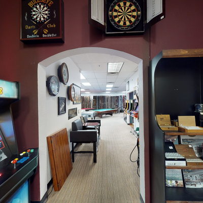 Dartboards & Pool Cues