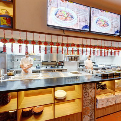 Live Cooking Counter