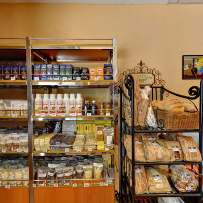 Bread & Snacks Section