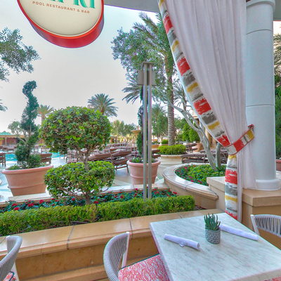 Outdoor Dining Area (Left Side)