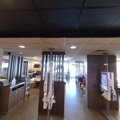 order/pick up section