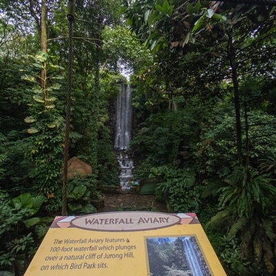 Waterfall Aviary