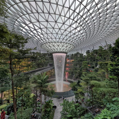 Indoor Waterfall (Rain Vortex)