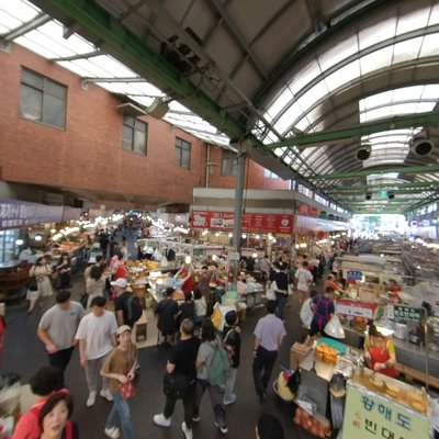 Korean Street Food Stalls