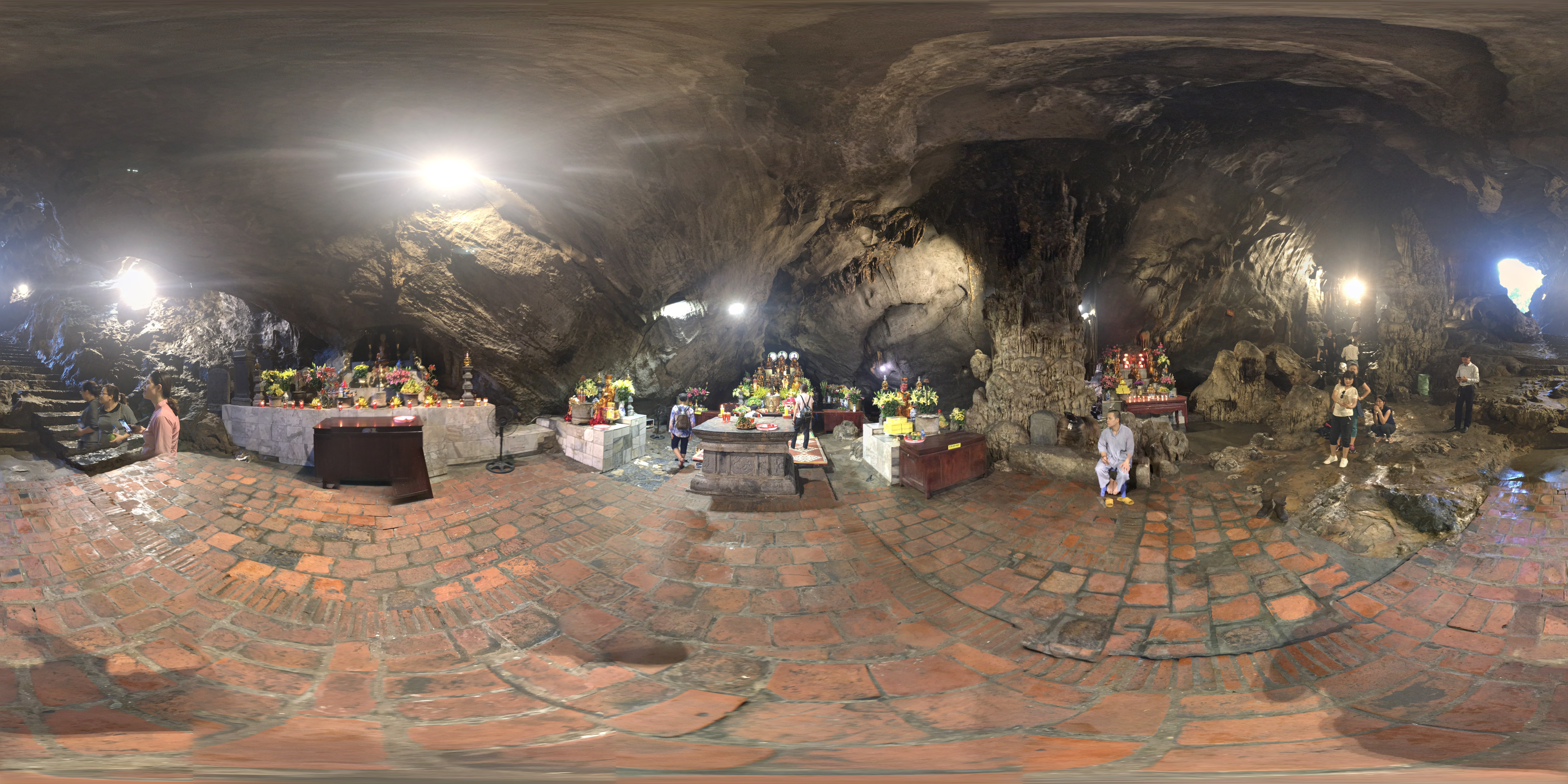 Inside Hương Tích Cave