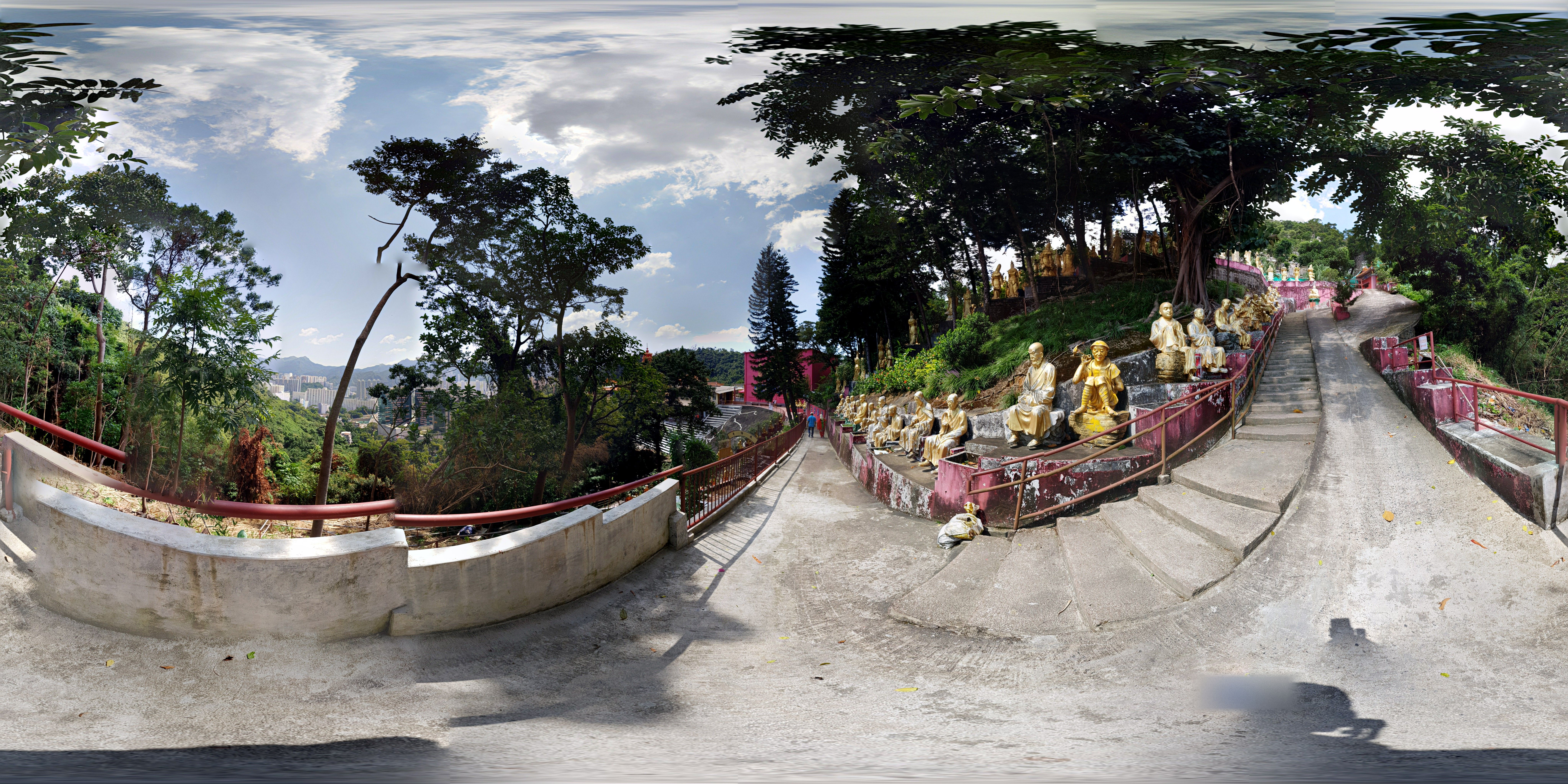 Stairs with Statues (Upper Level)