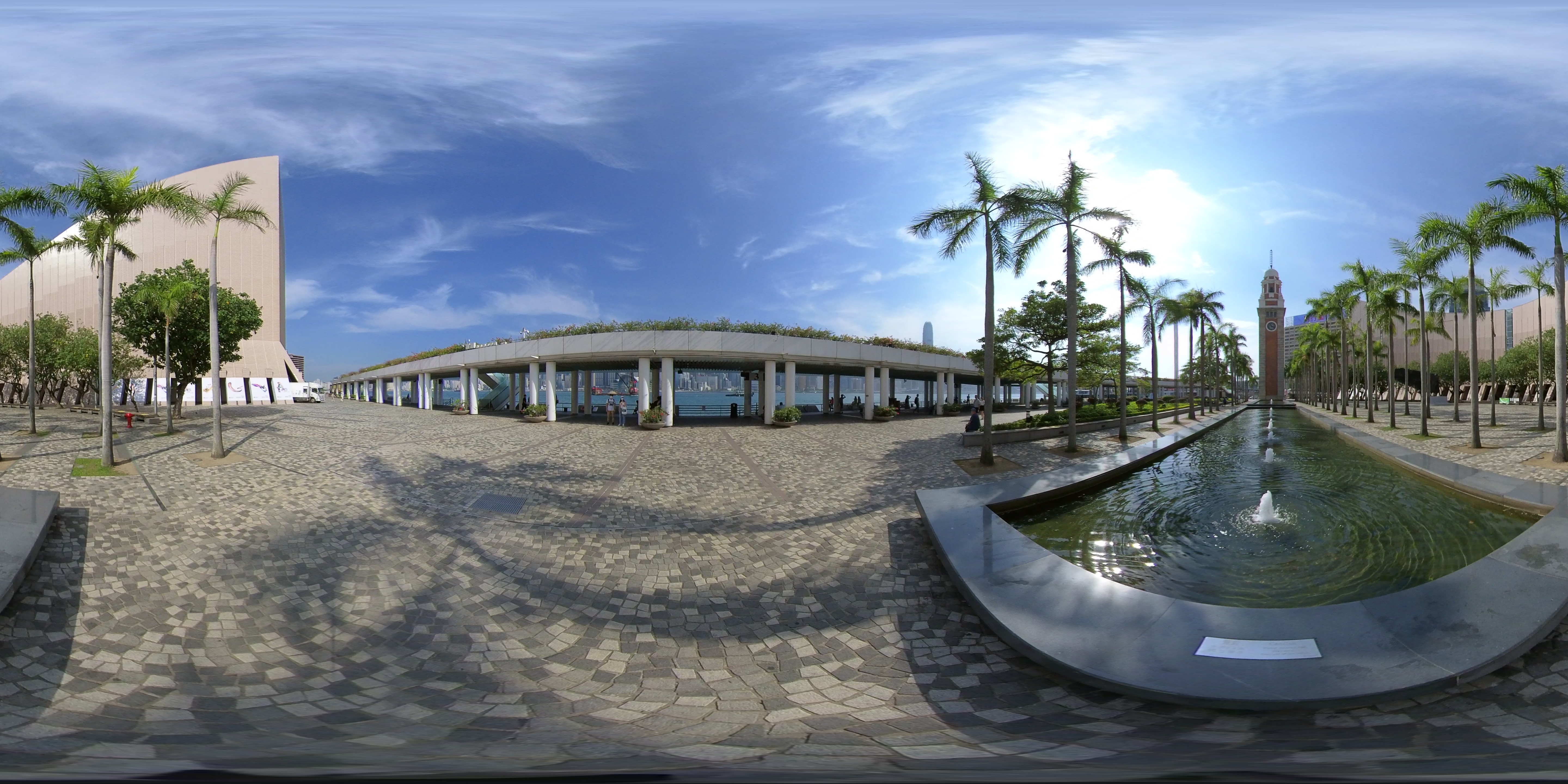 Clock Tower Fountain