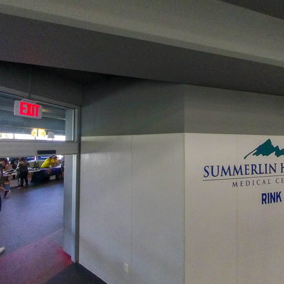 Hockey Arena Entrance