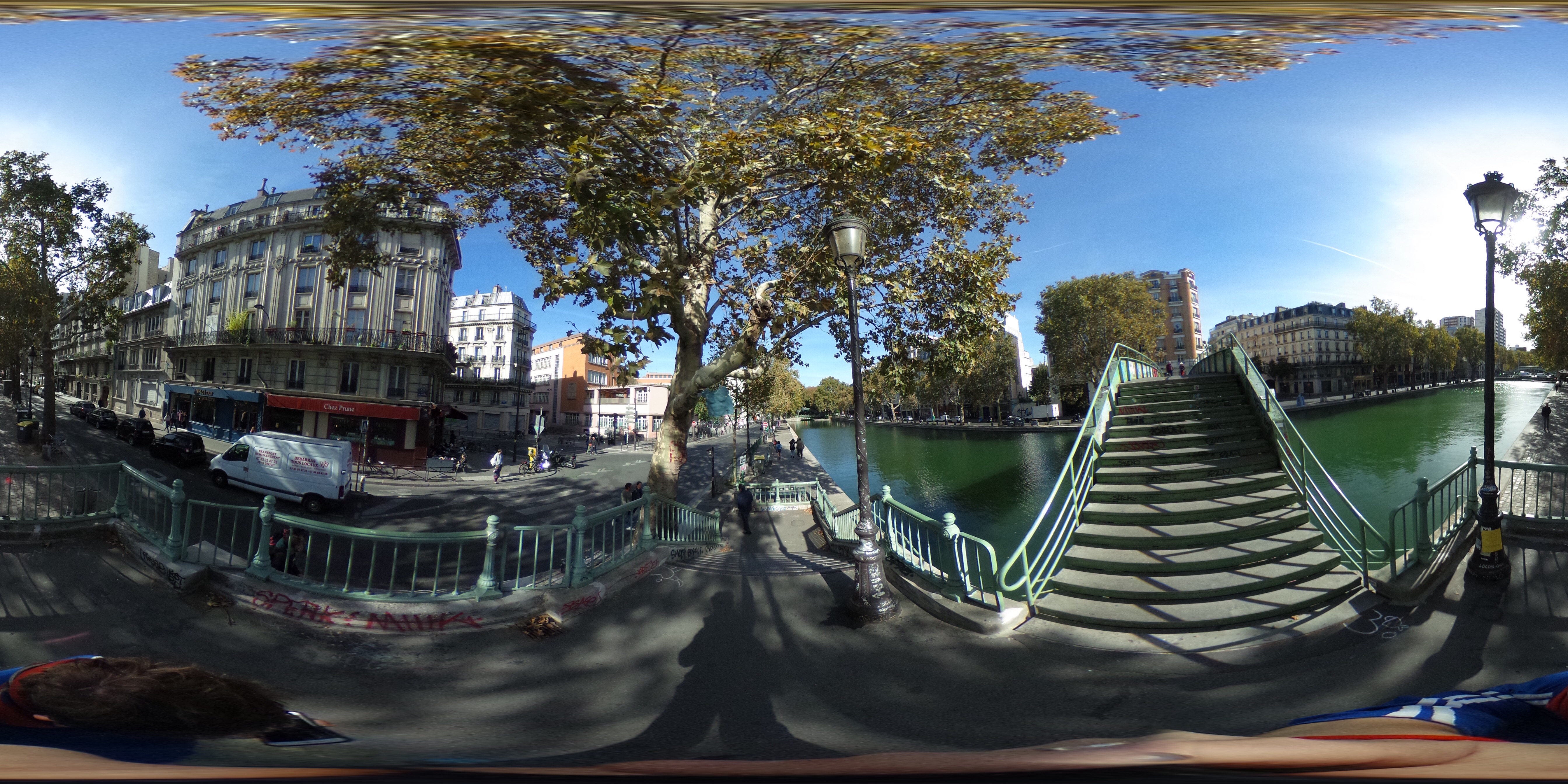Stairs to Footbridge