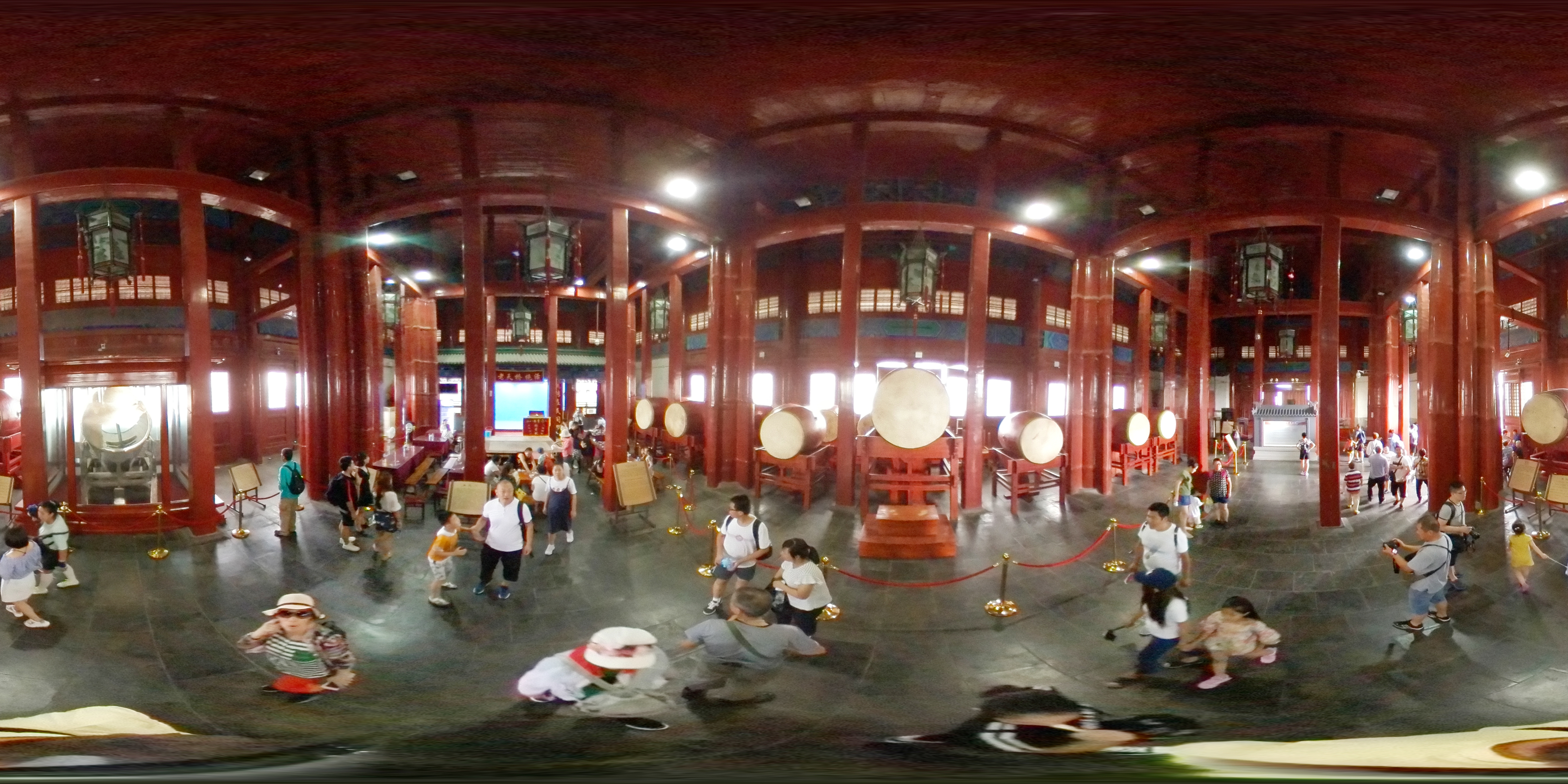 Inside the Drum Tower