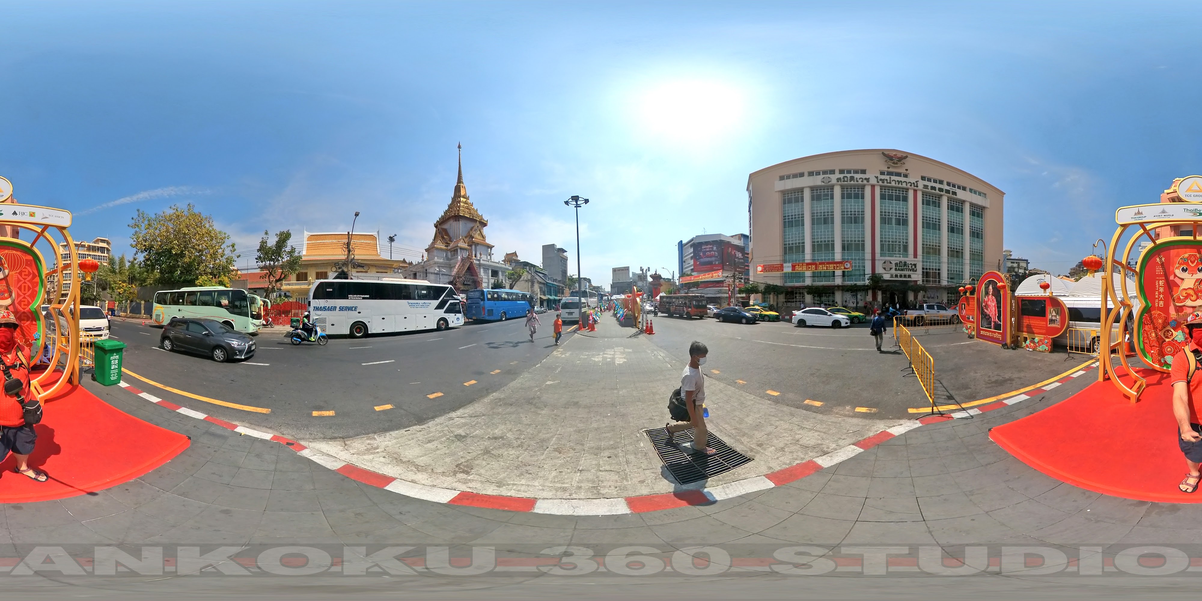 Asia's Vibrant Urban Street Scene