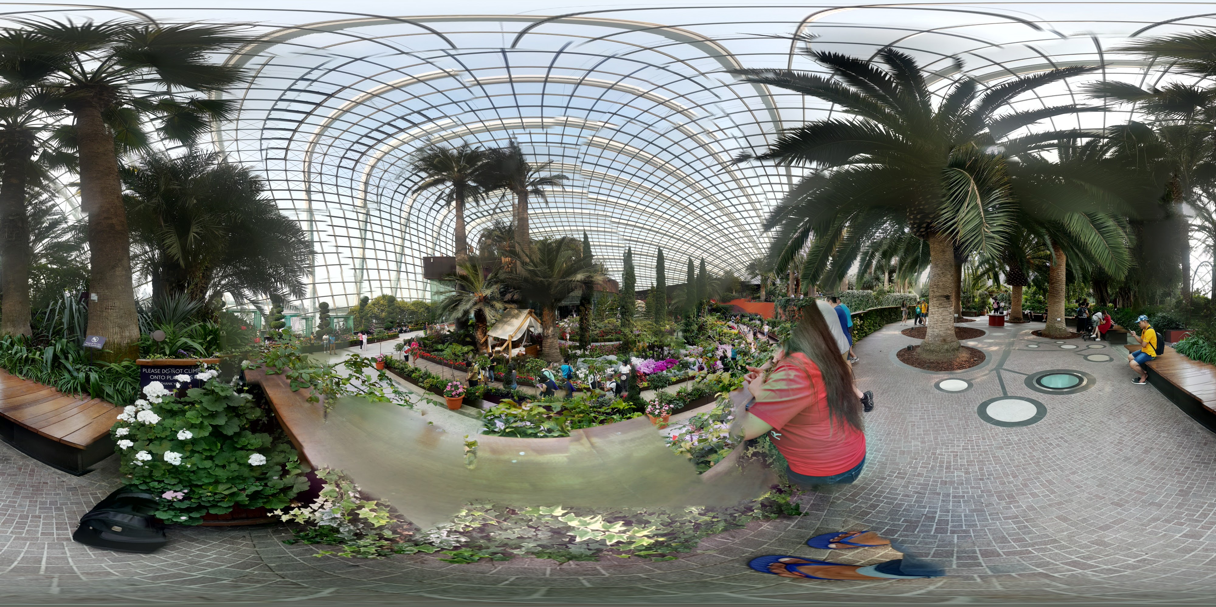 Tropical Glass Dome Gardens