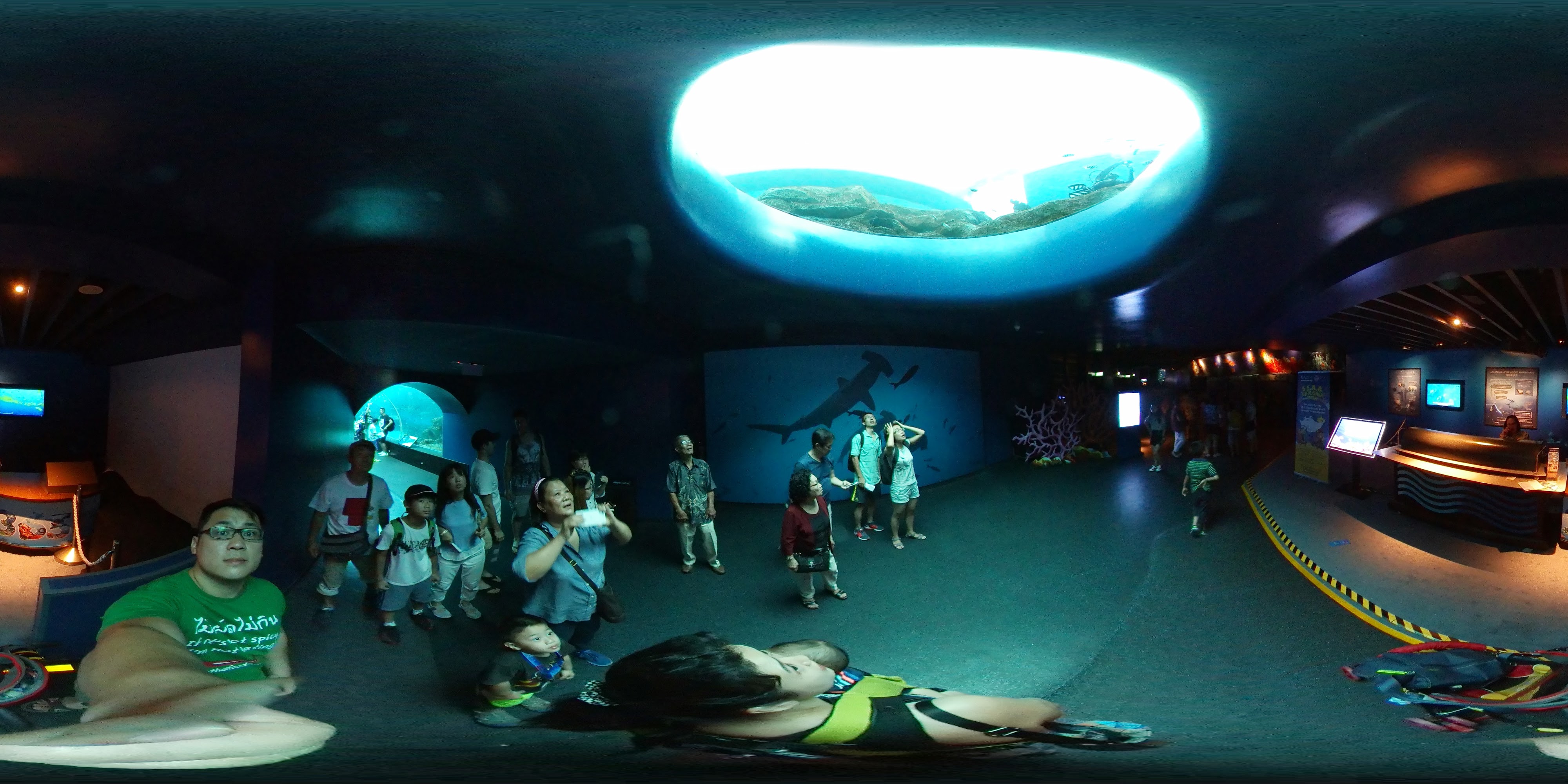 Underwater Adventure Exhibition Hall