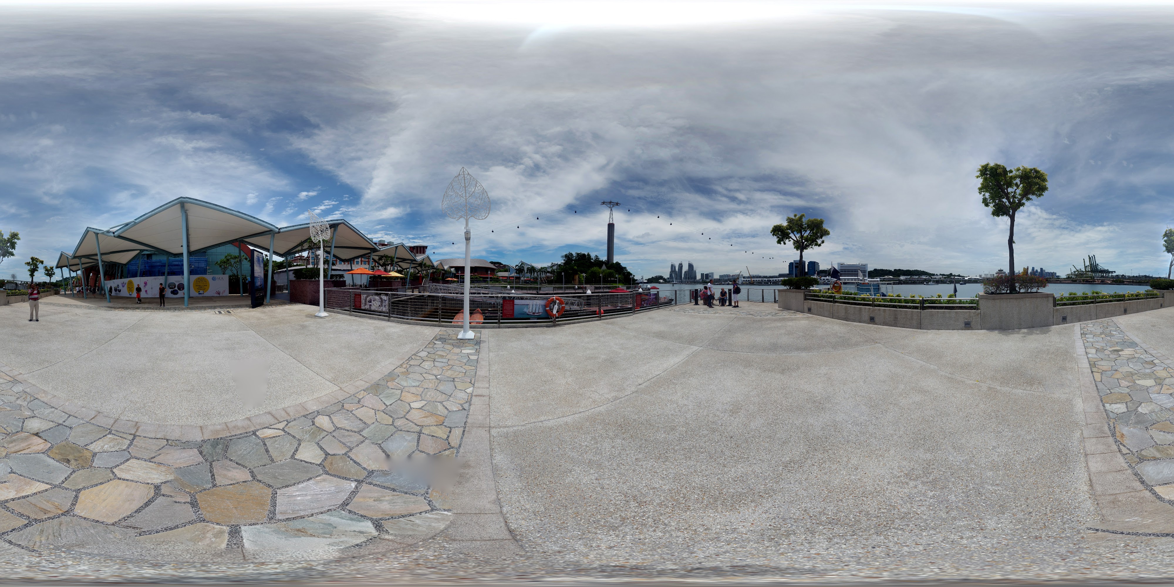 Oceanarium Modern Exterior Scene