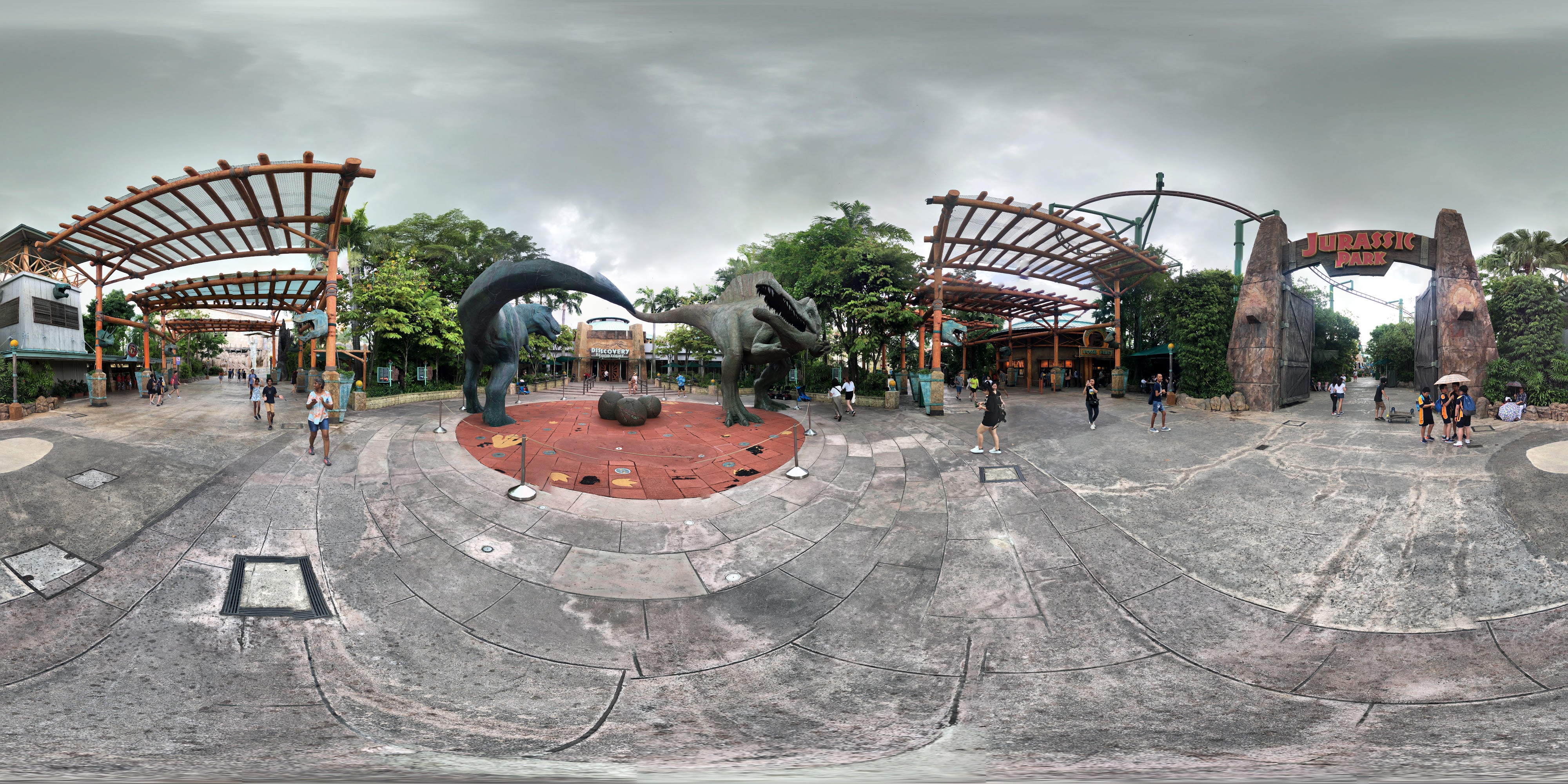 Prehistoric Park Entrance Scene