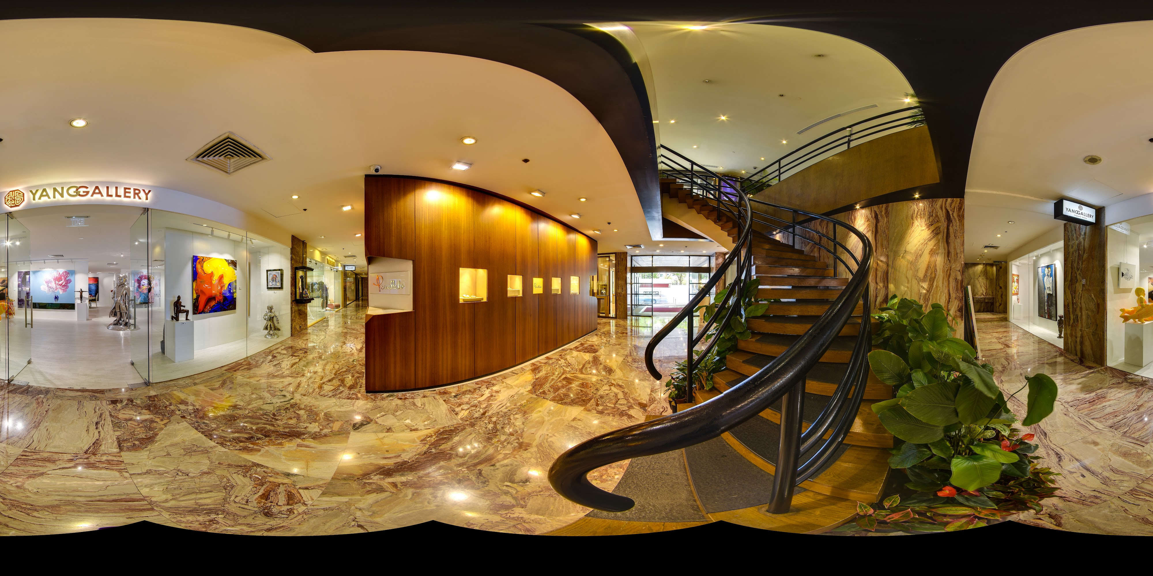 Modern Art Gallery Interior