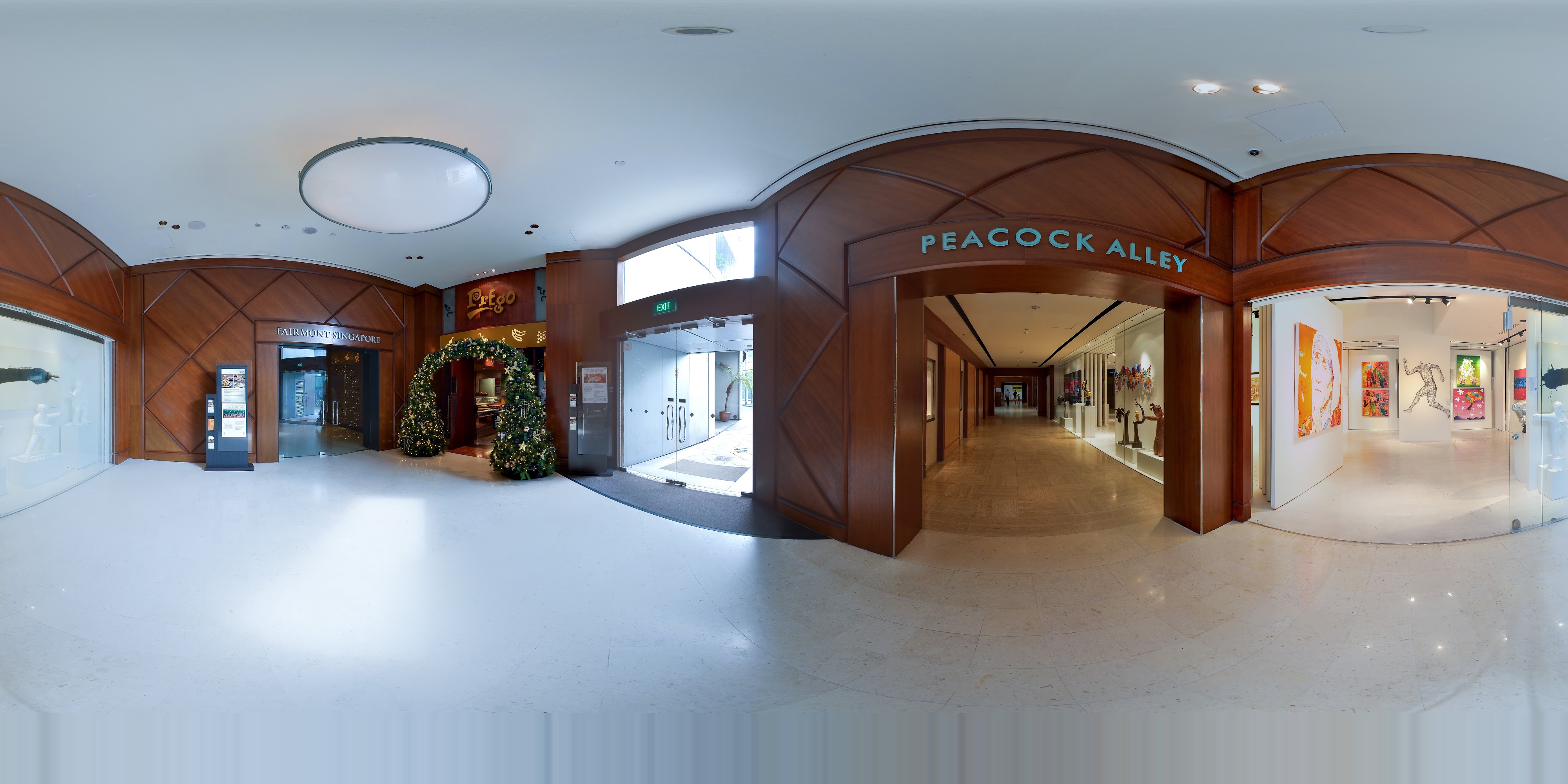 Art Gallery Entrance Hallway