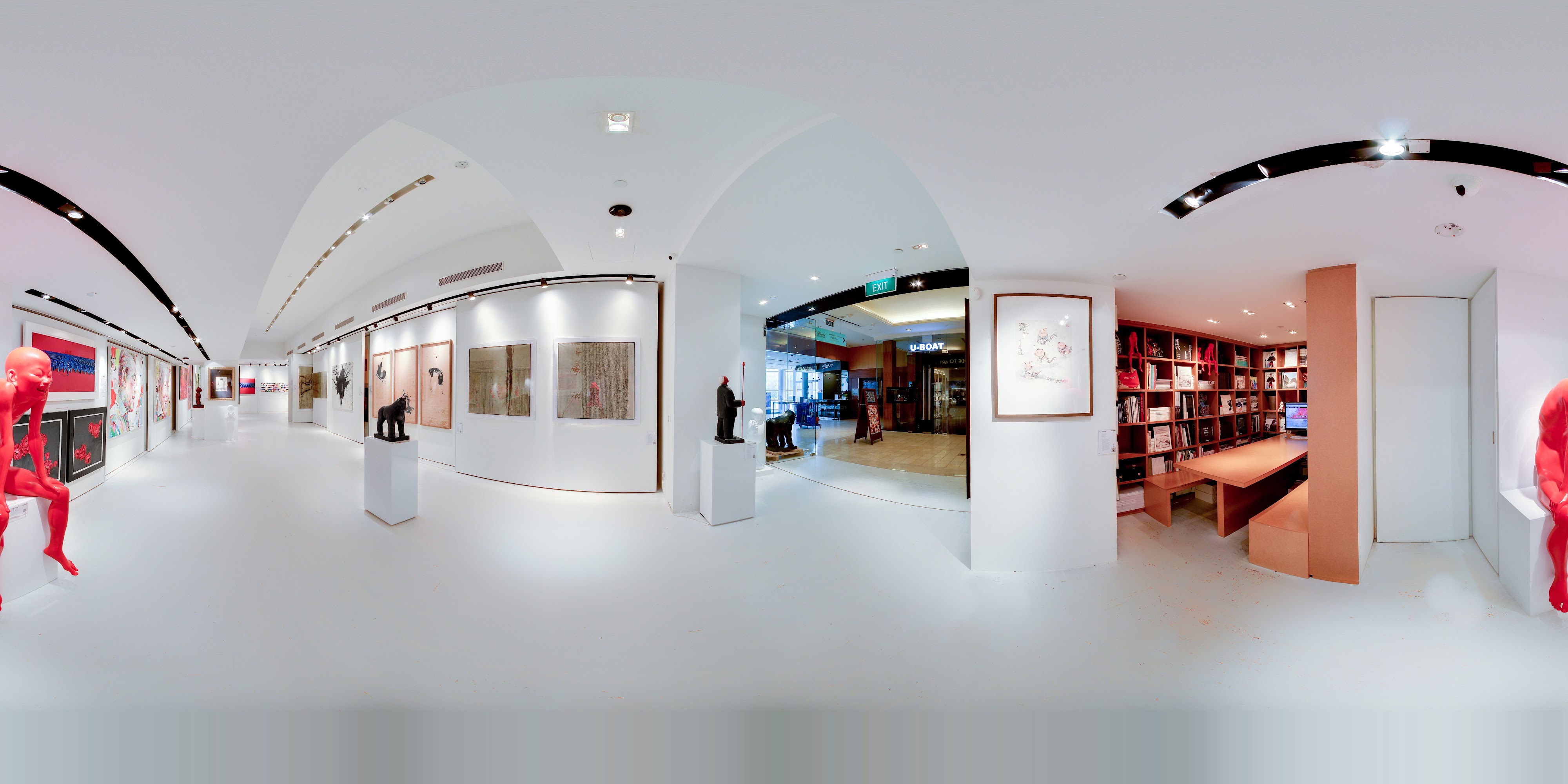 Modern White Art Gallery