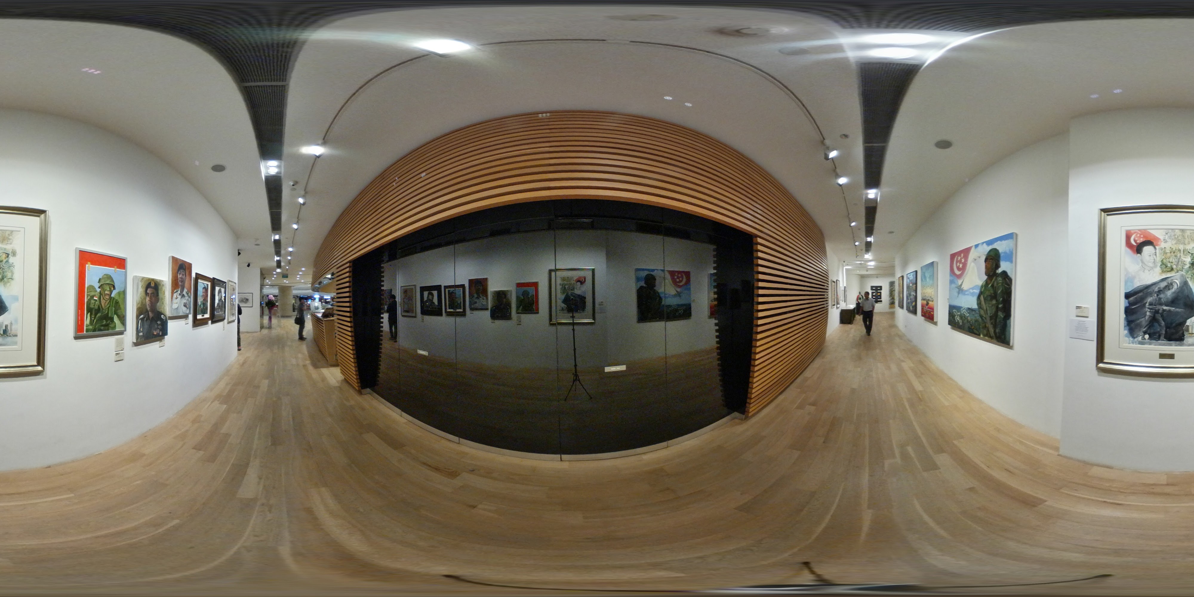 Exhibit Hall Art Museum Pieces