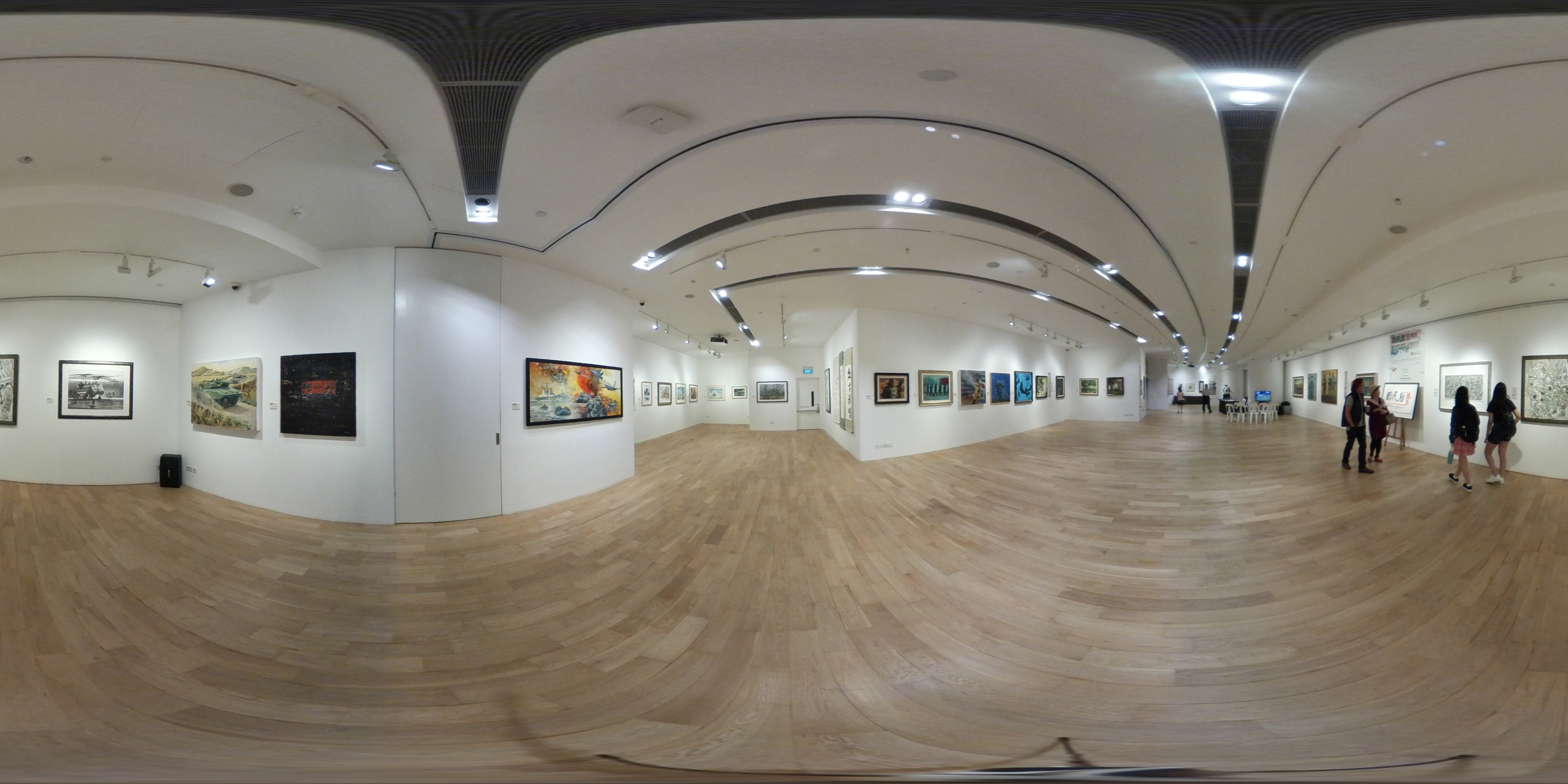 Modern Art Gallery Exhibit