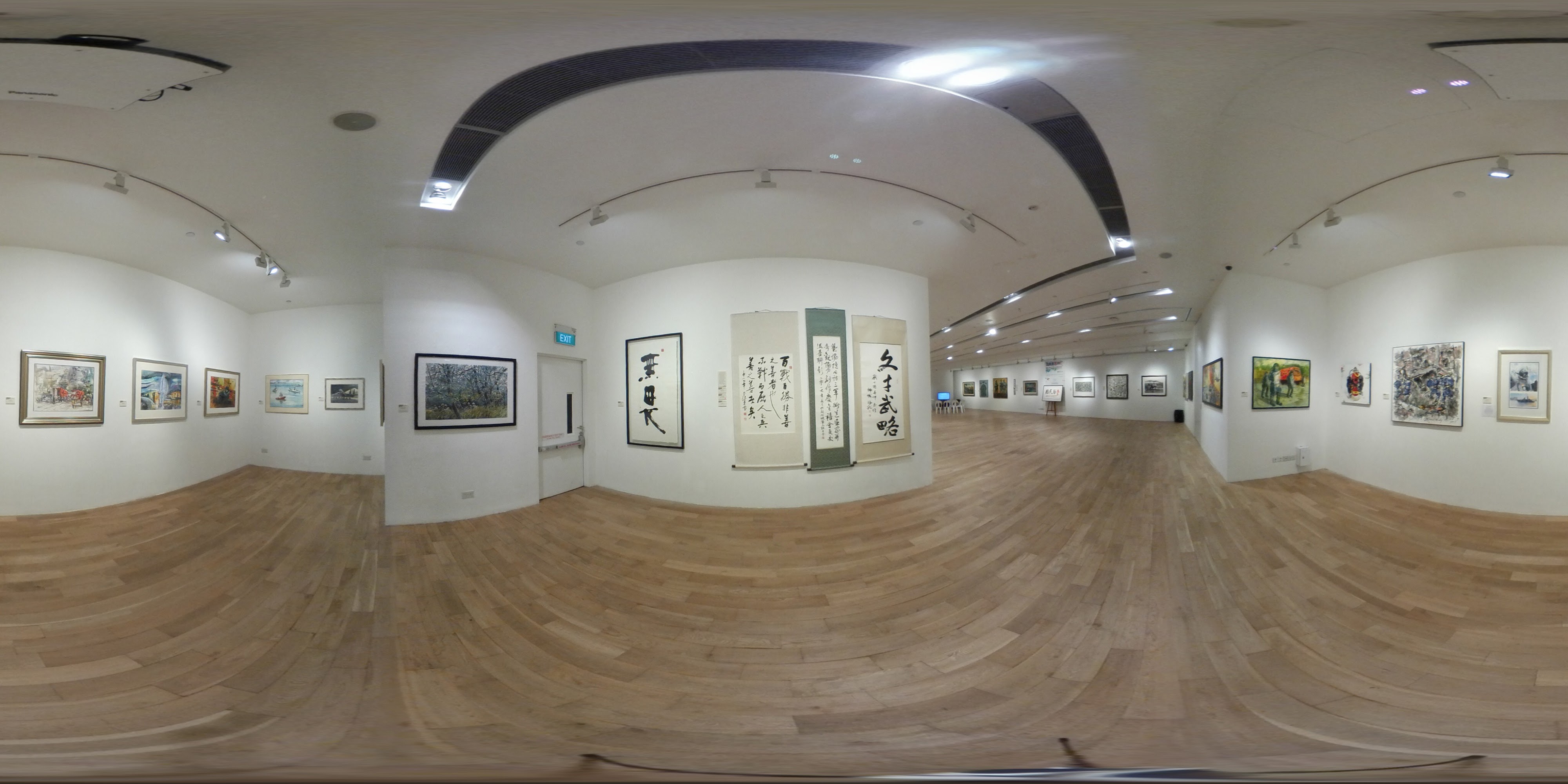 Contemporary Art Room Display