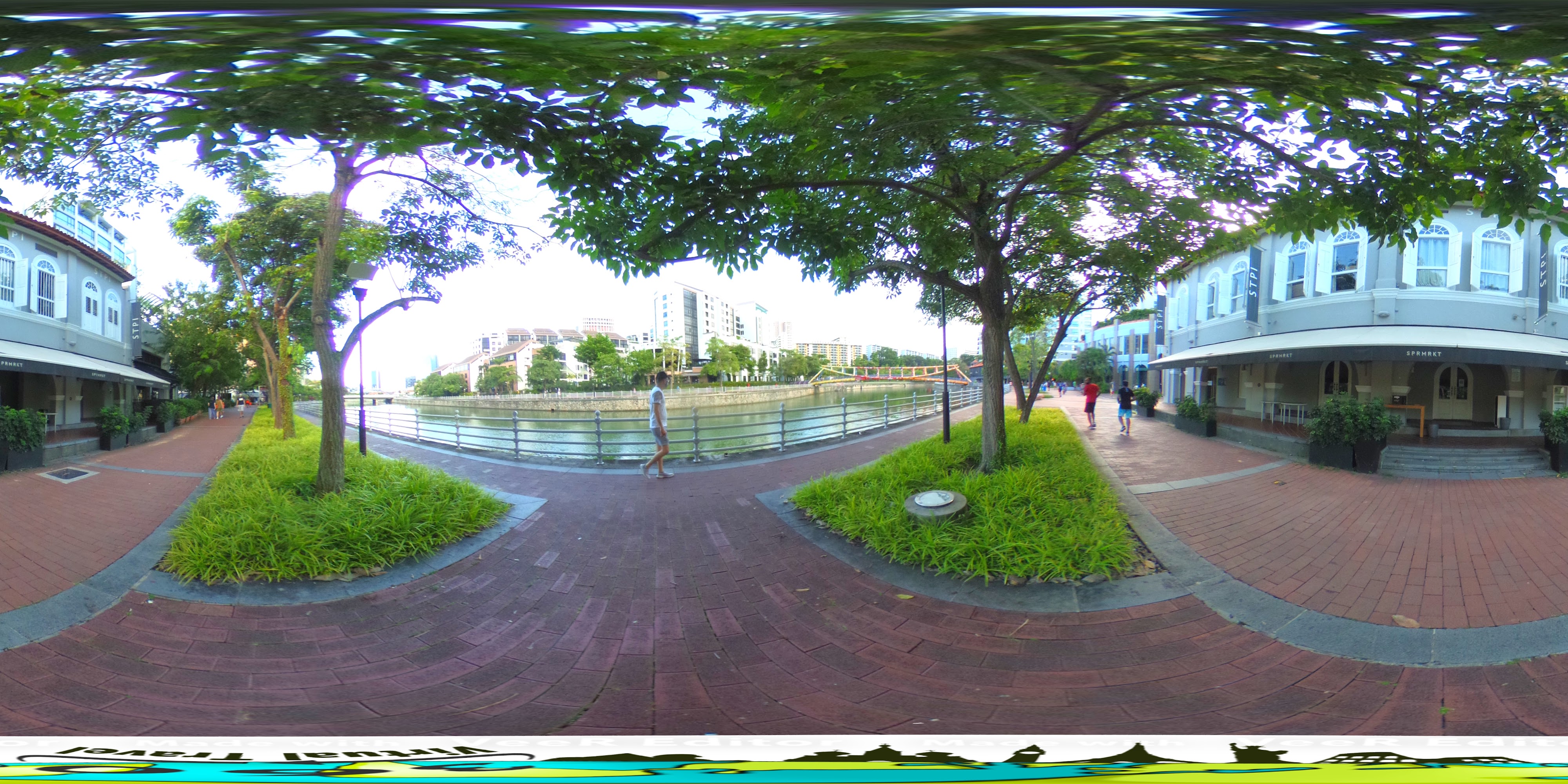 Urban Pathway with Diverse Environment