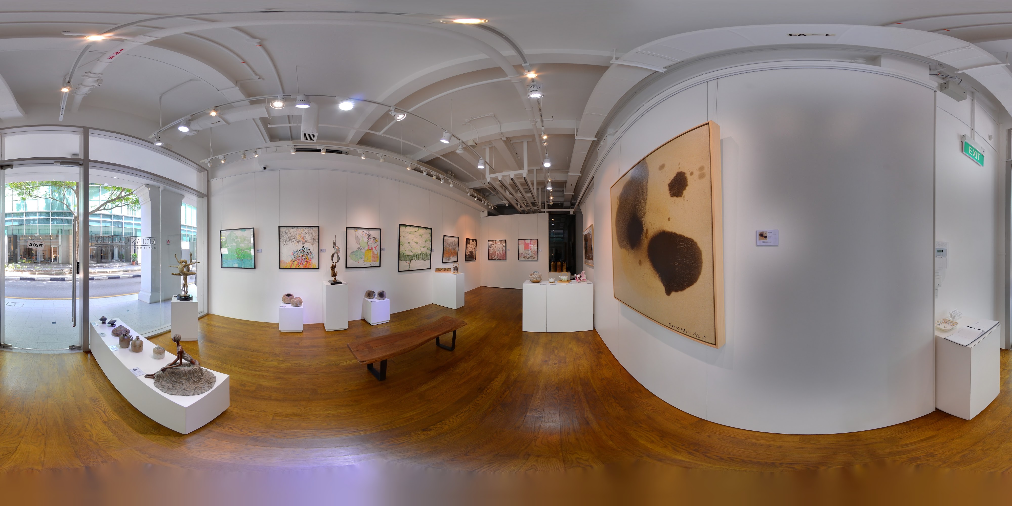 Art Gallery Interior Display