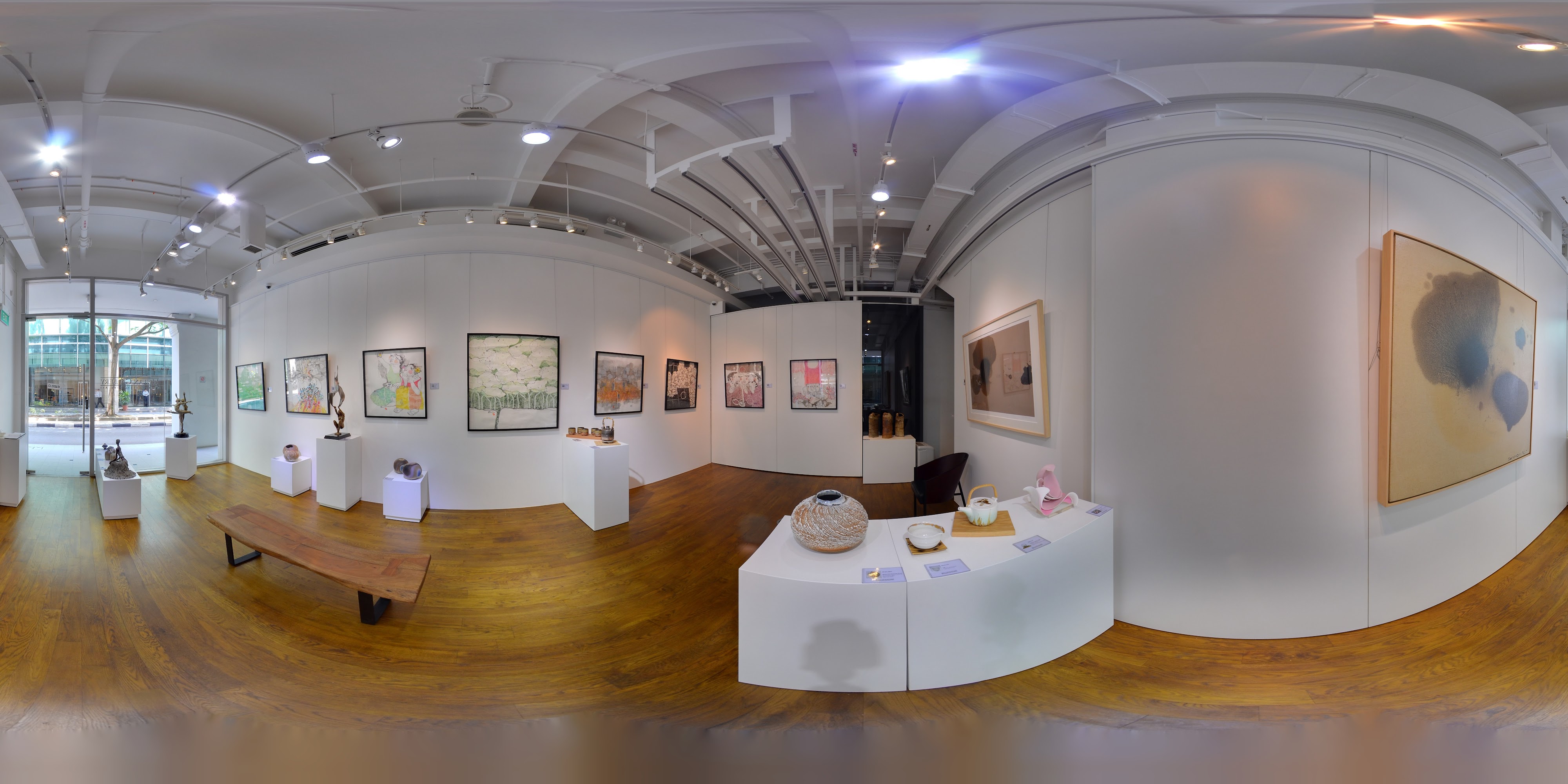 Modern Art Indoor Exhibition