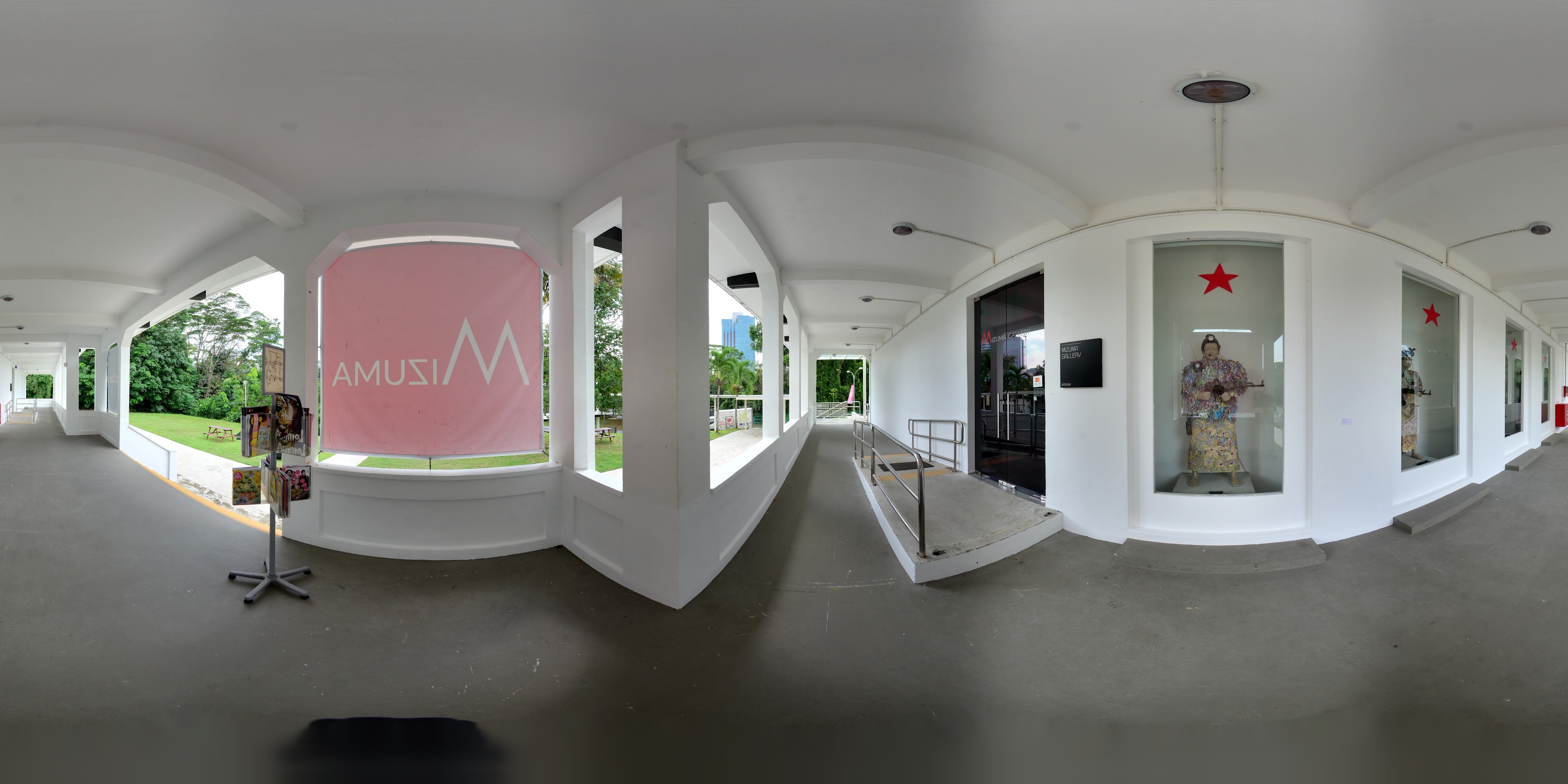 Modern Art Exhibit Hall