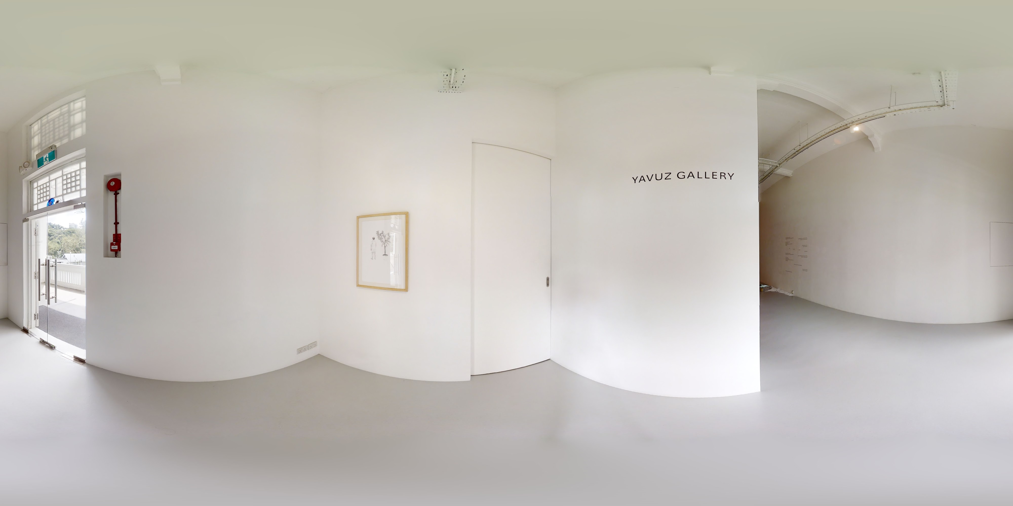 Minimalist Art Gallery Interior