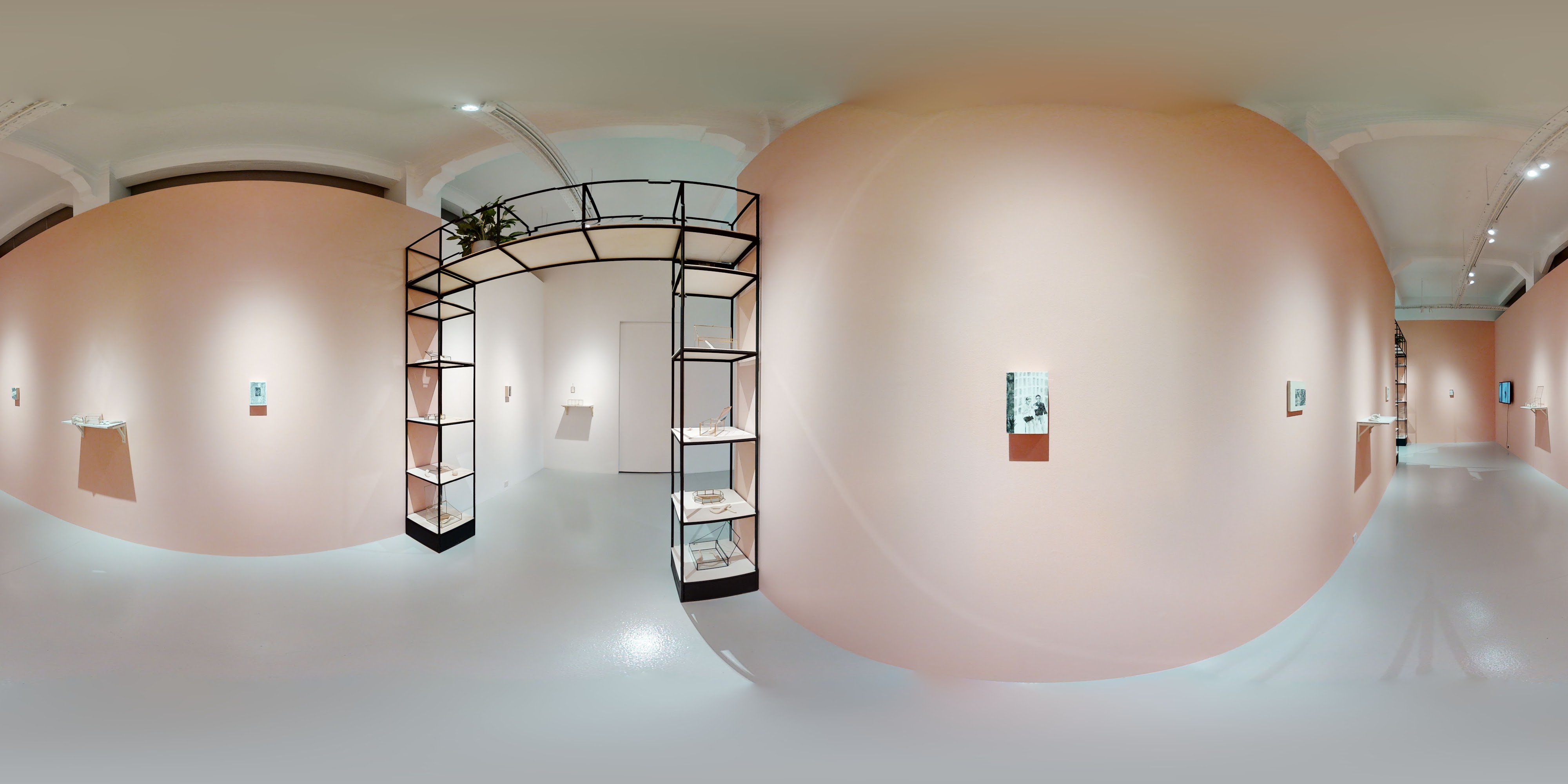 Minimalist Art Exhibition Space