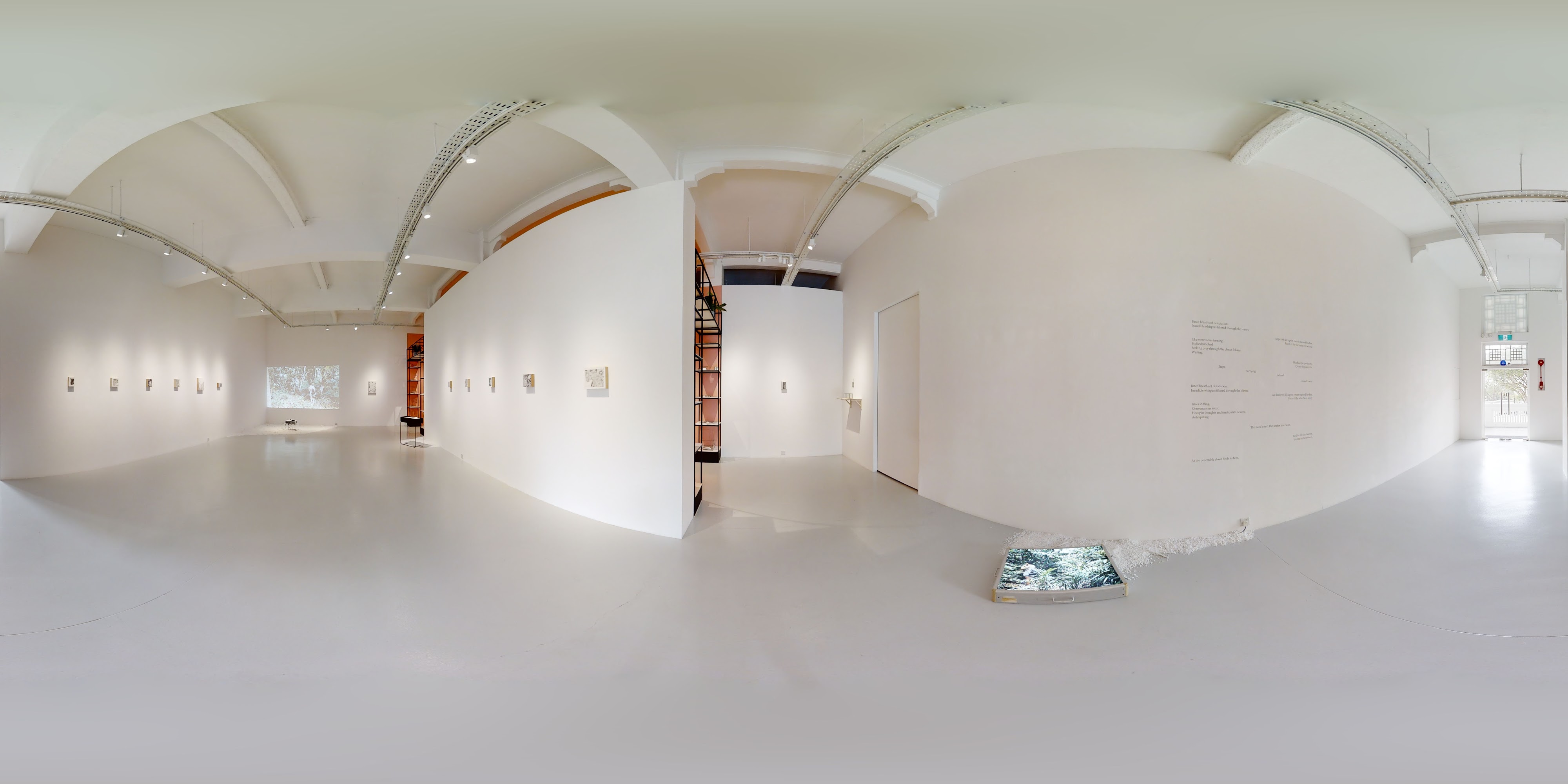 Minimalist Contemporary Art Gallery