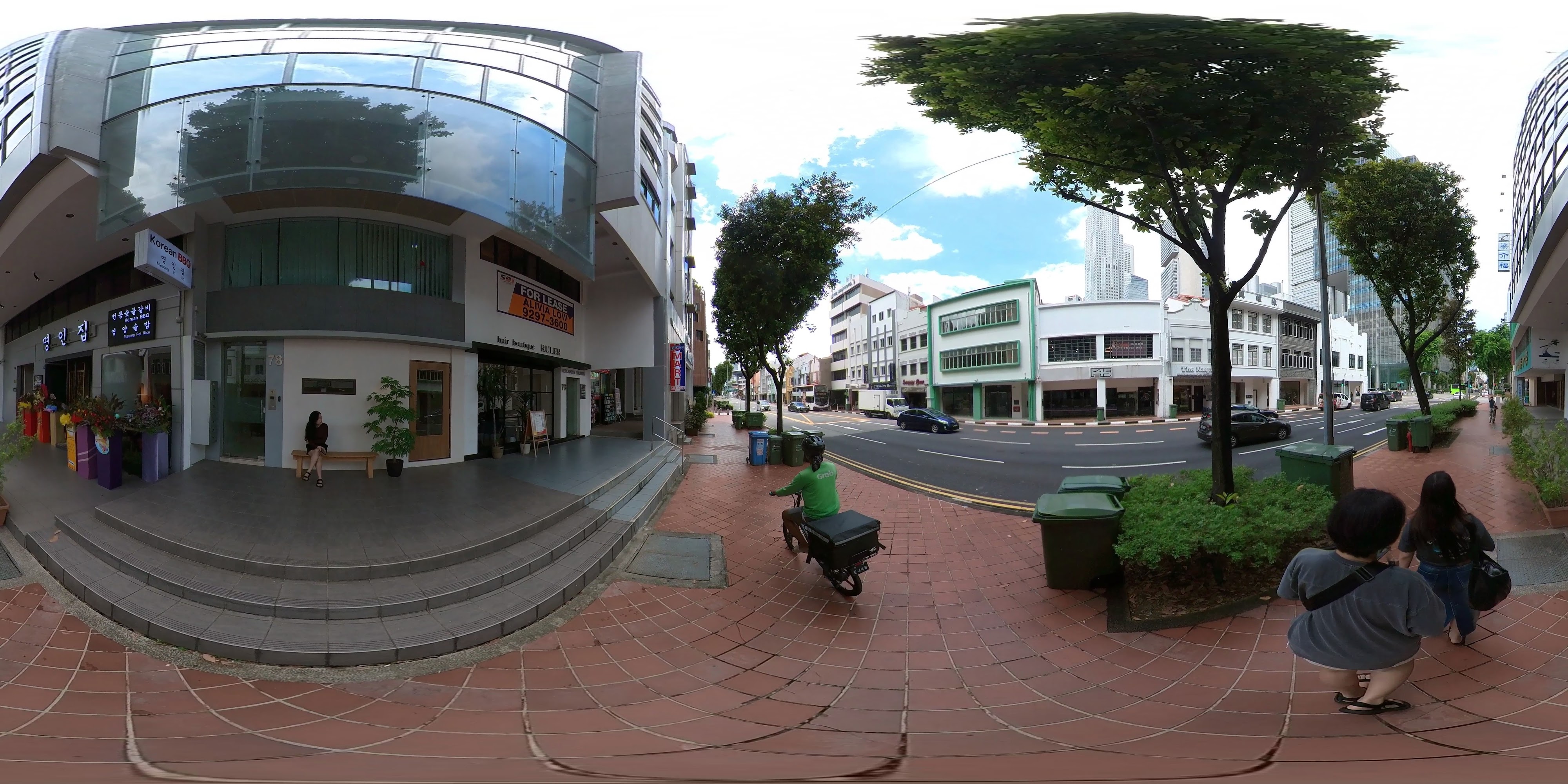 Asian Urban Street Life