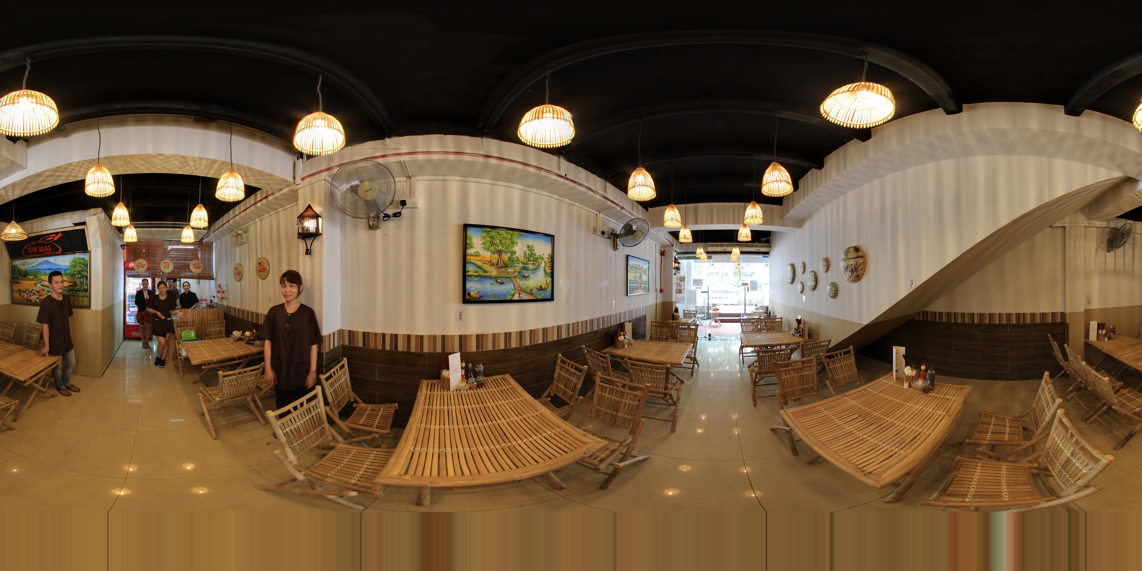 Warm Rustic Dining Setting