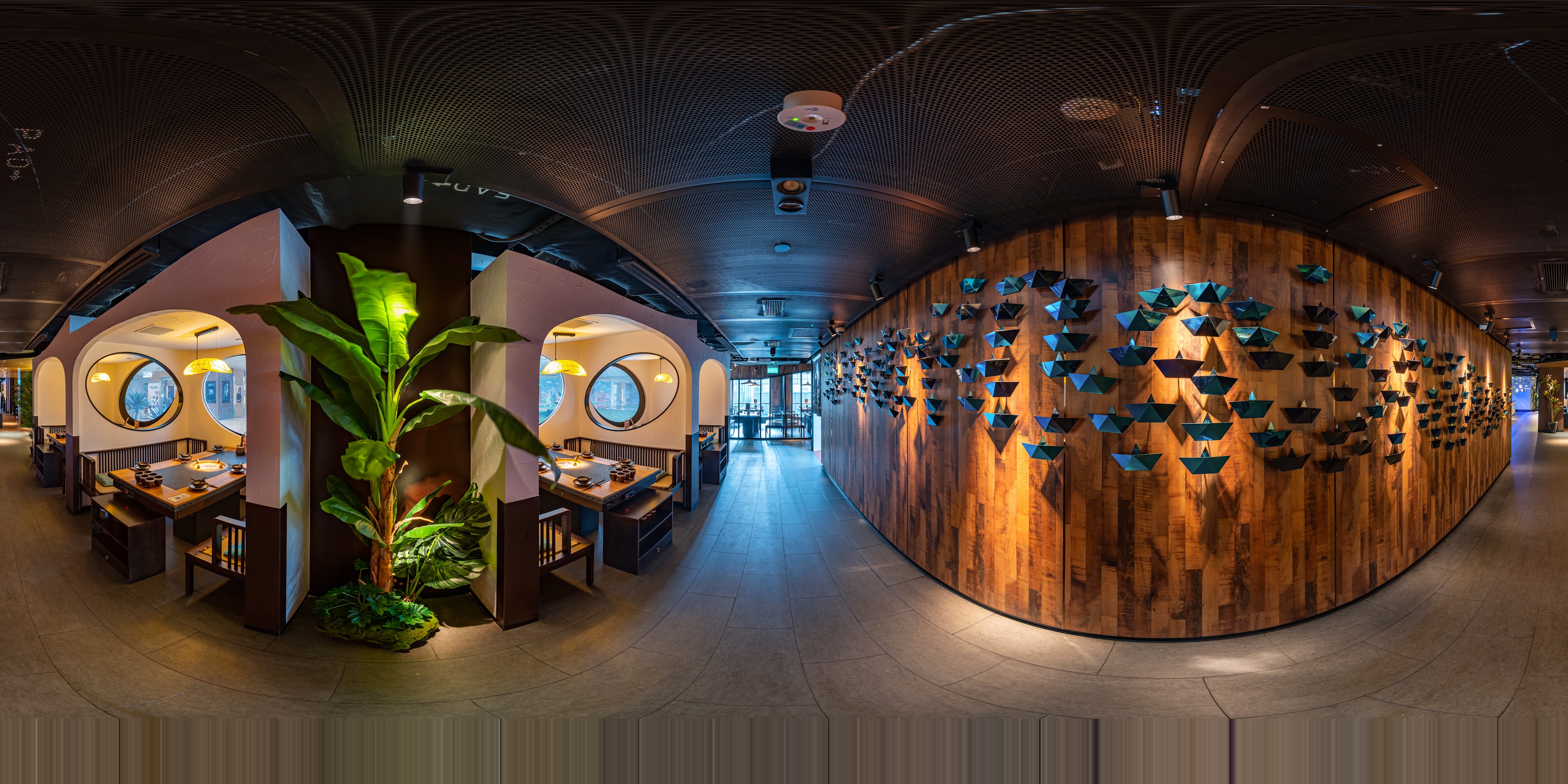 Modern Asian Dining Interior