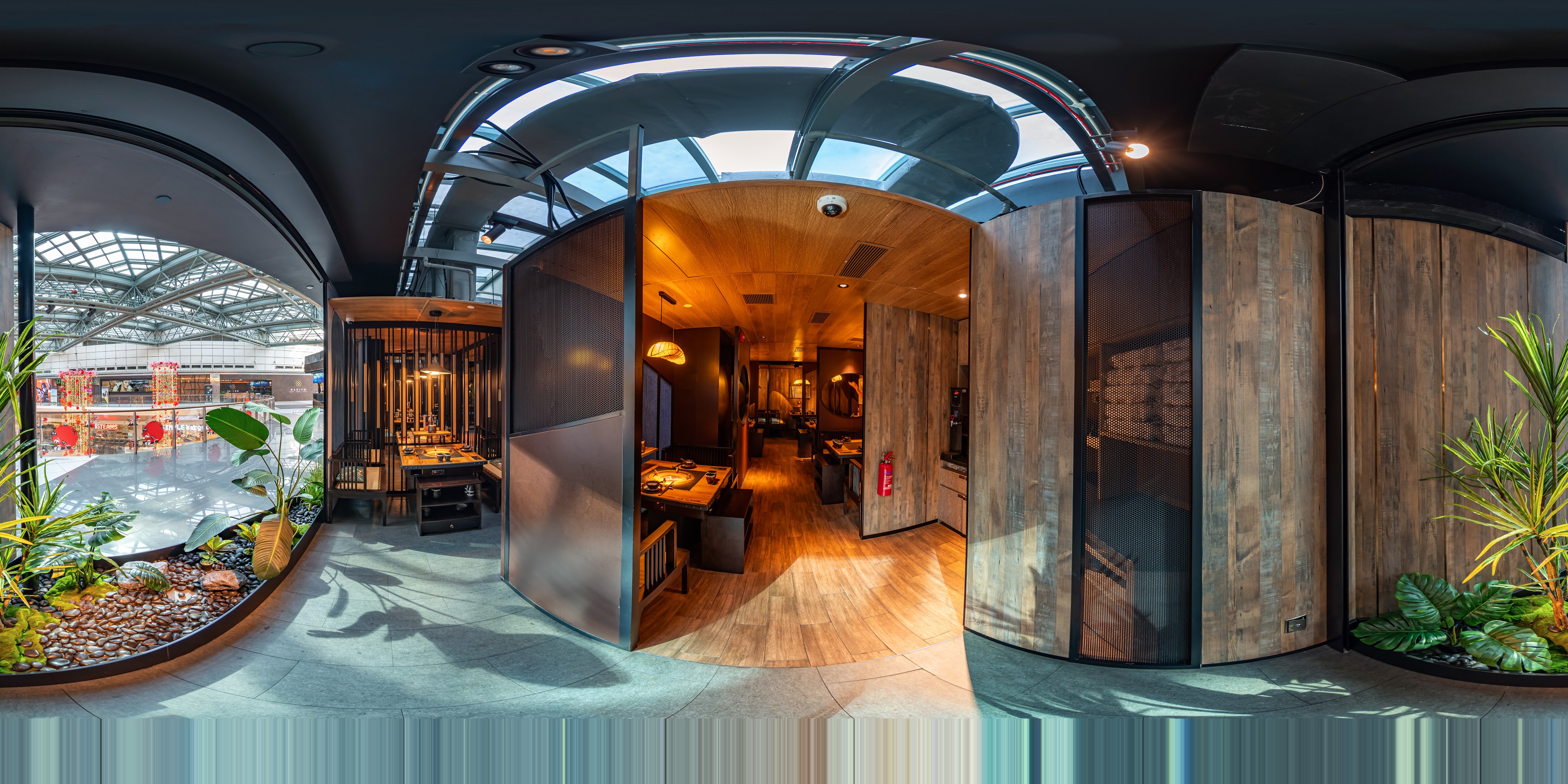 Modern Hotpot Tea House Interior