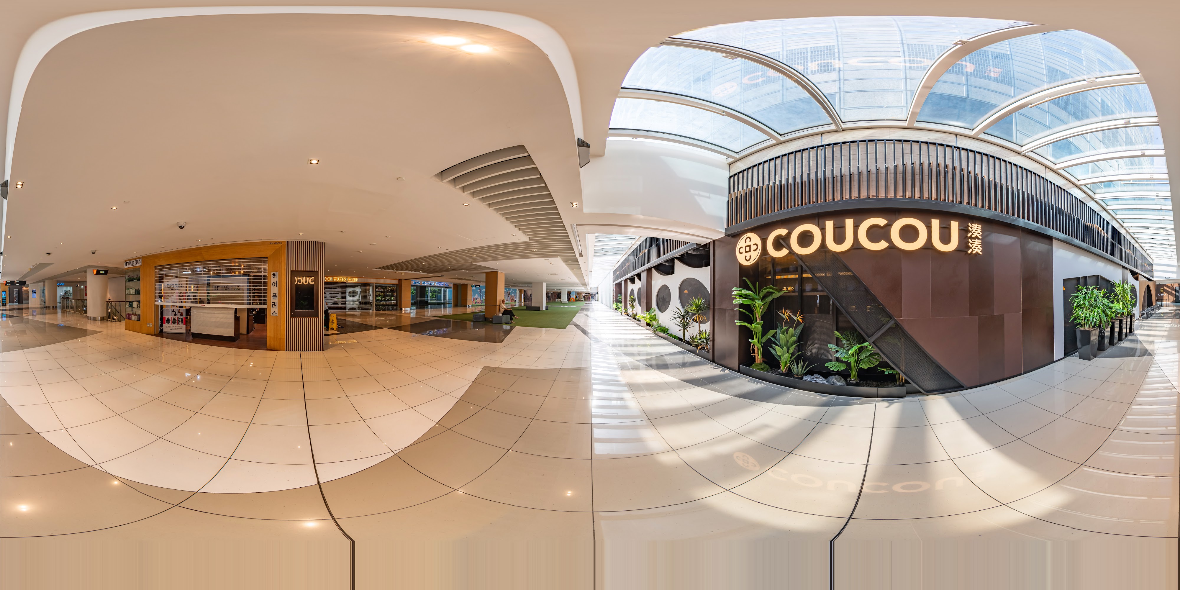 Modern Hotpot Tea Restaurant Interior