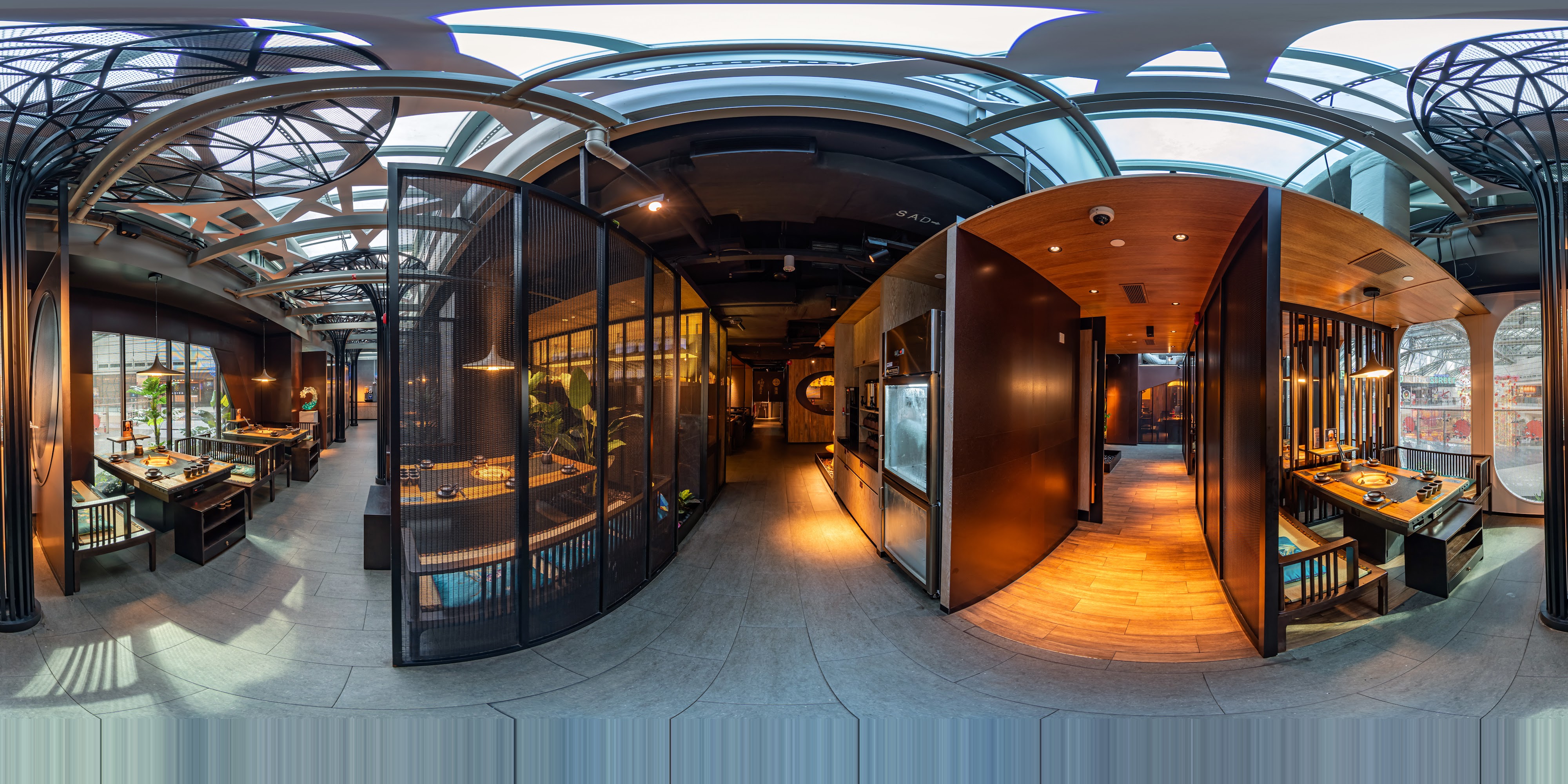 _minimalist restaurant decor