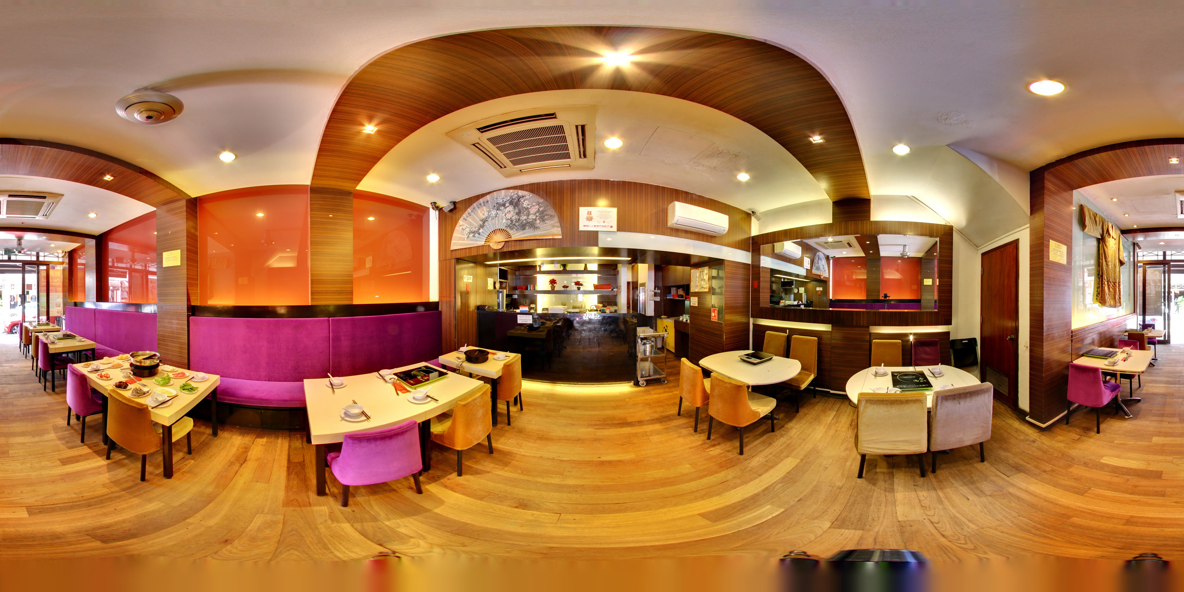 Contemporary Dining Restaurant Interior