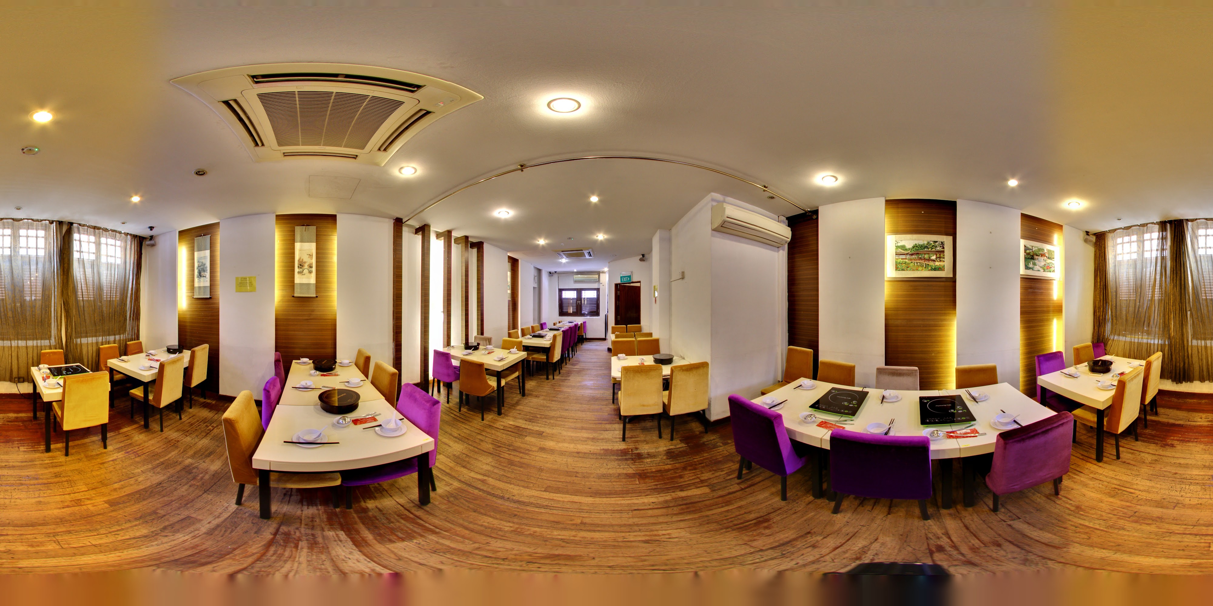 Upscale Dining Room Interior.