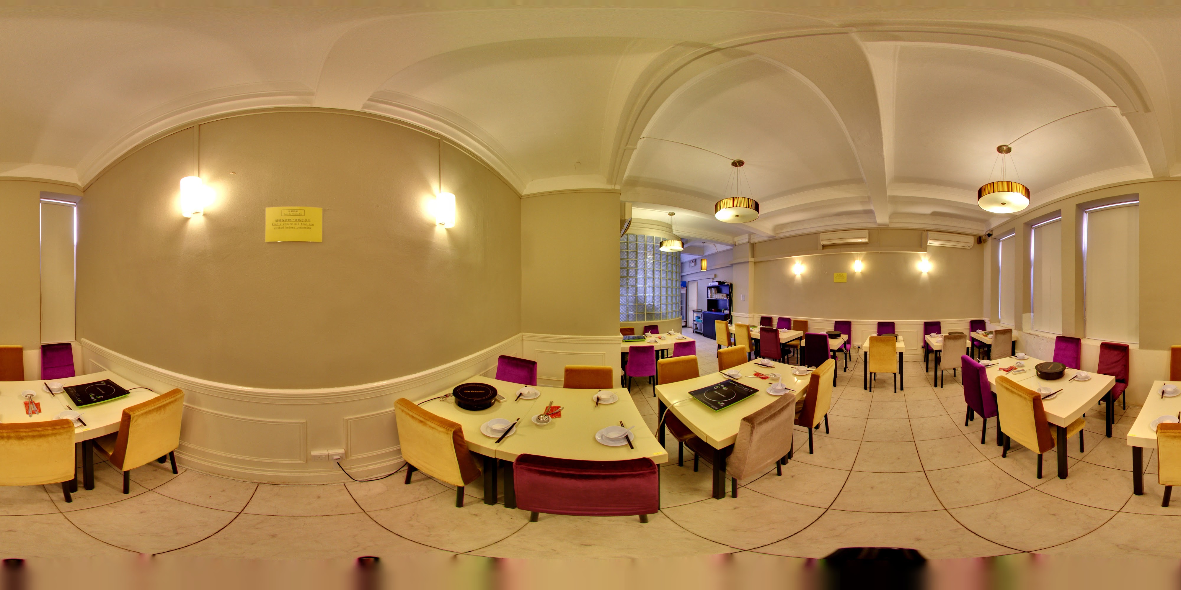 Elegant Restaurant Interior Spaces