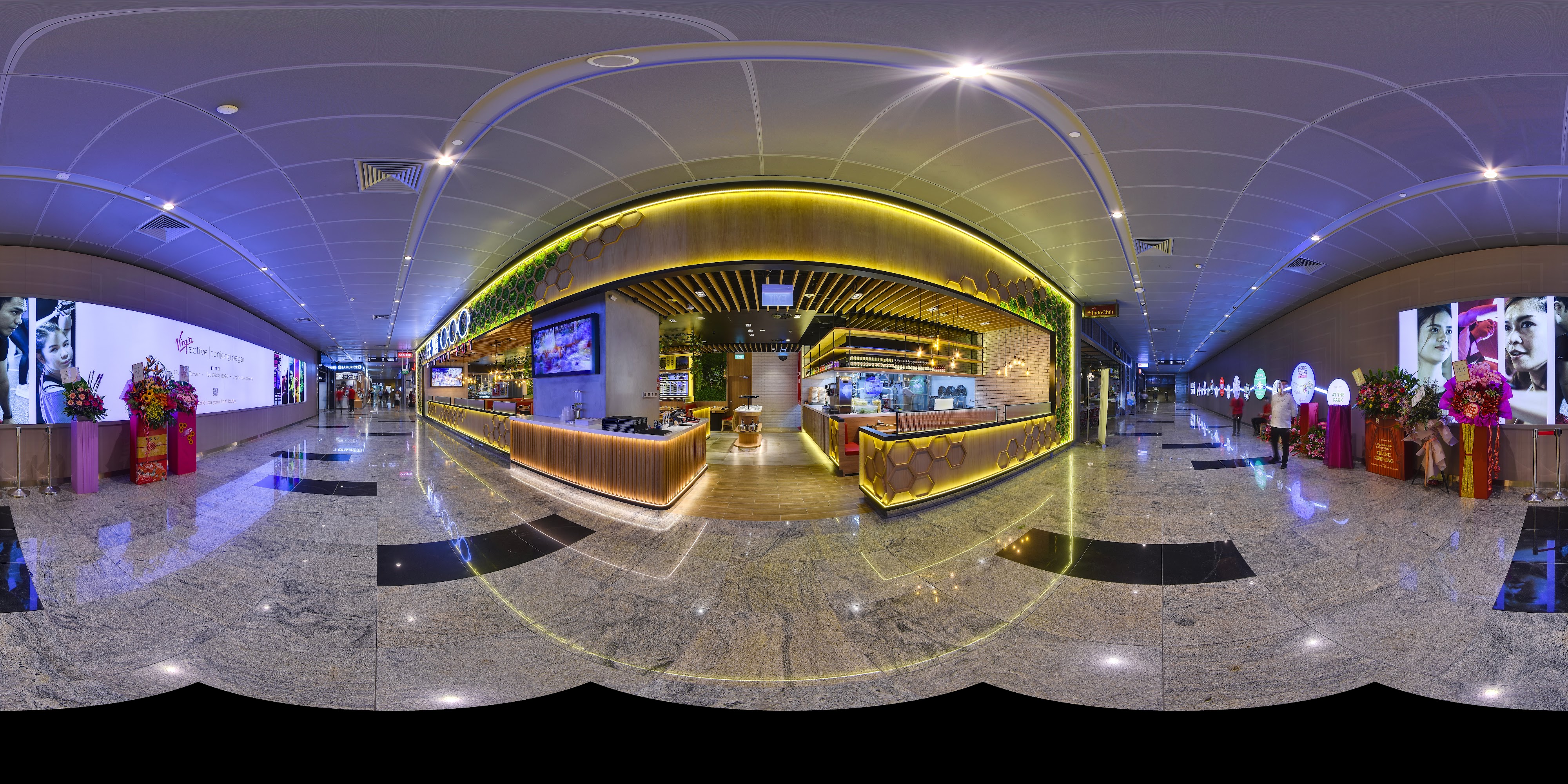 Elegant Hot Pot Dining Area