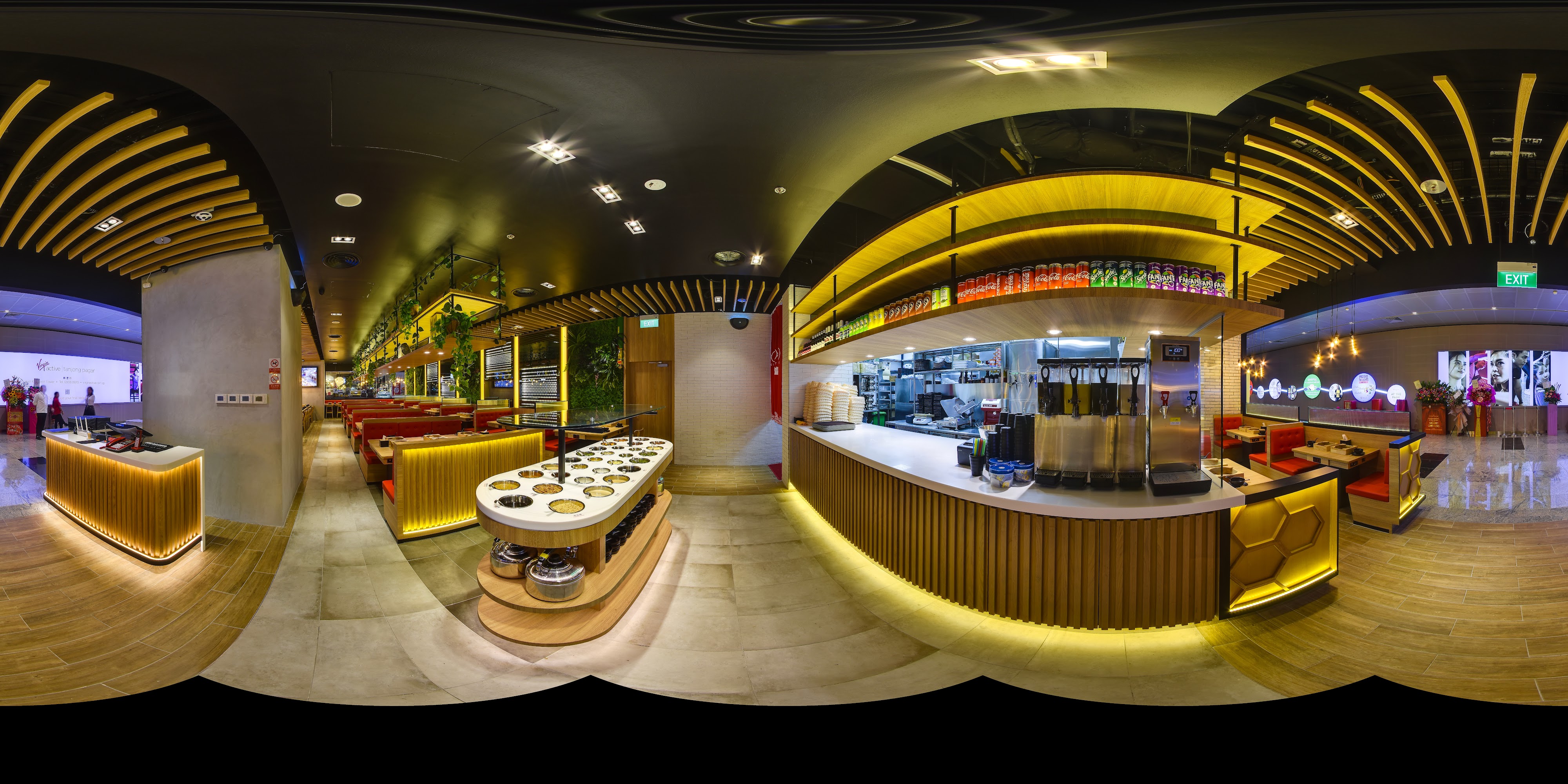 Bright Modern Hot Pot Dining