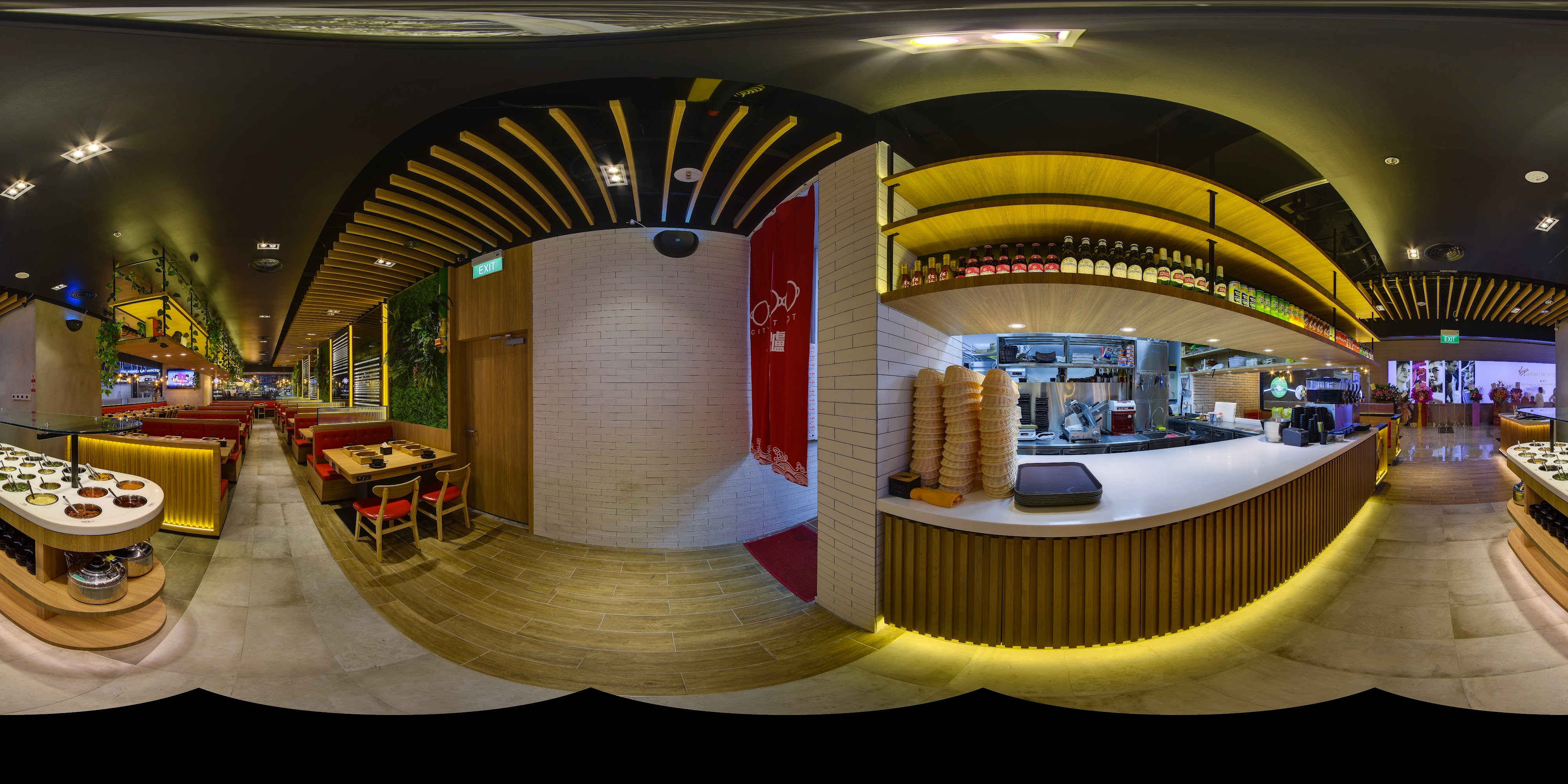 Ultra-Modern Hot Pot Dining