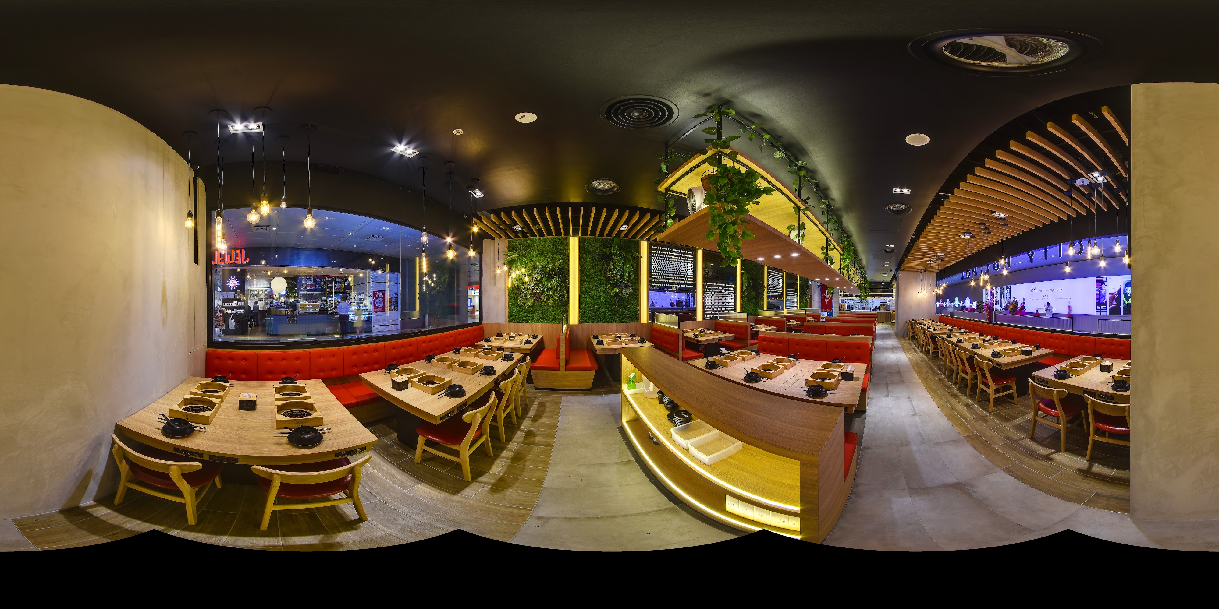 Modern Asian Dining Setting