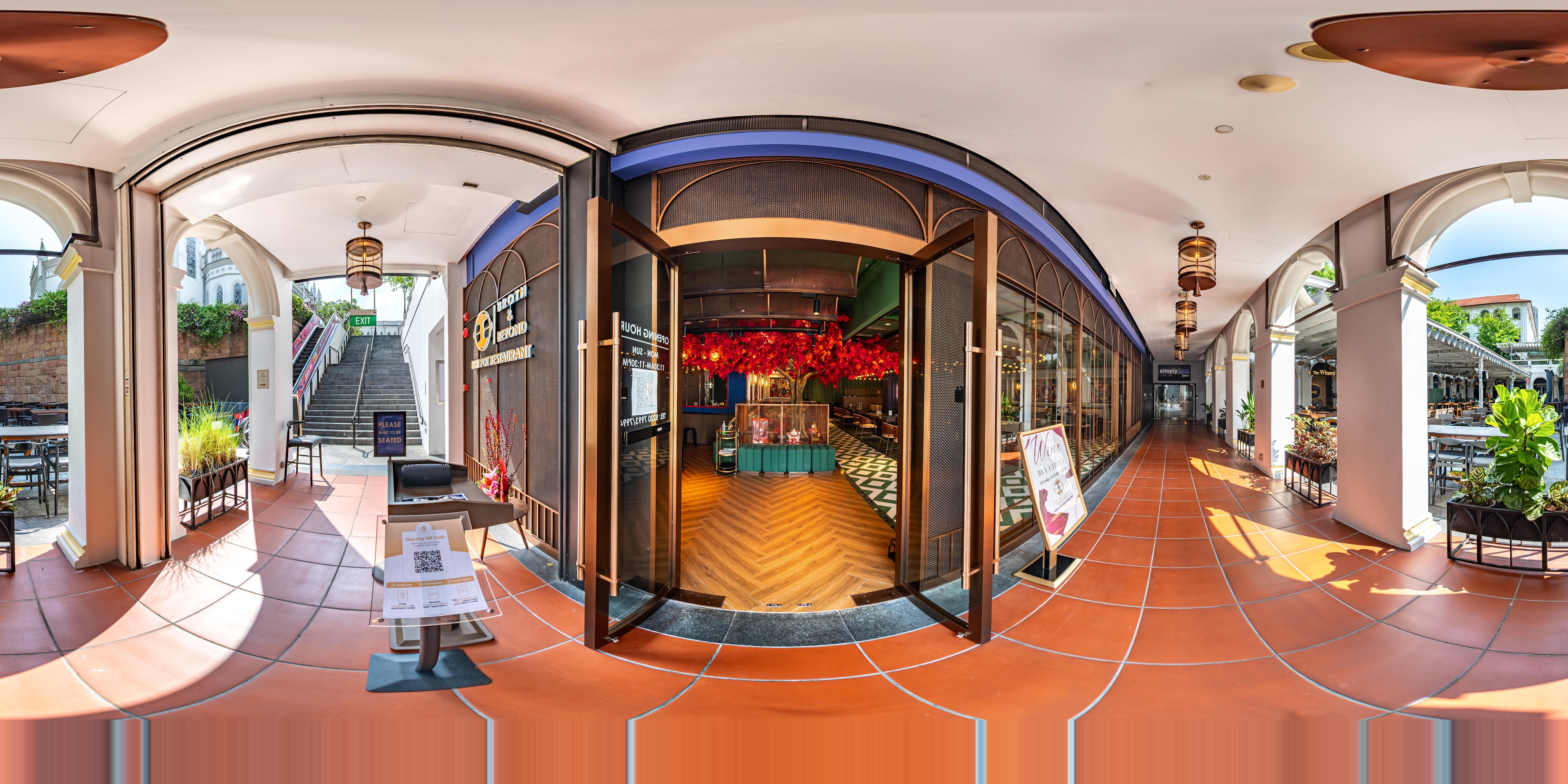 Luxurious Elegant Hot Pot Entrance