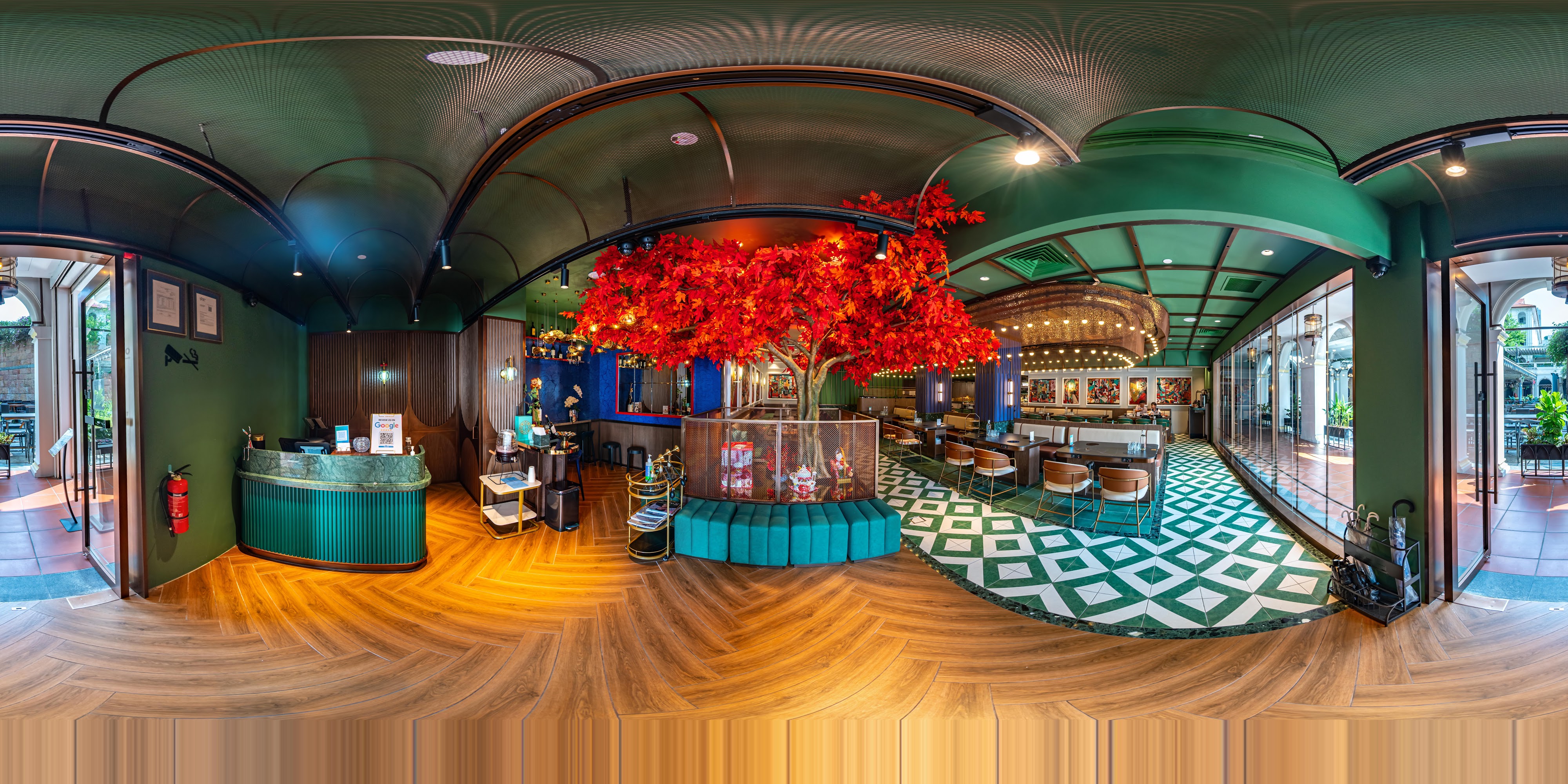 Moderns Elegant Interior Dining Decor