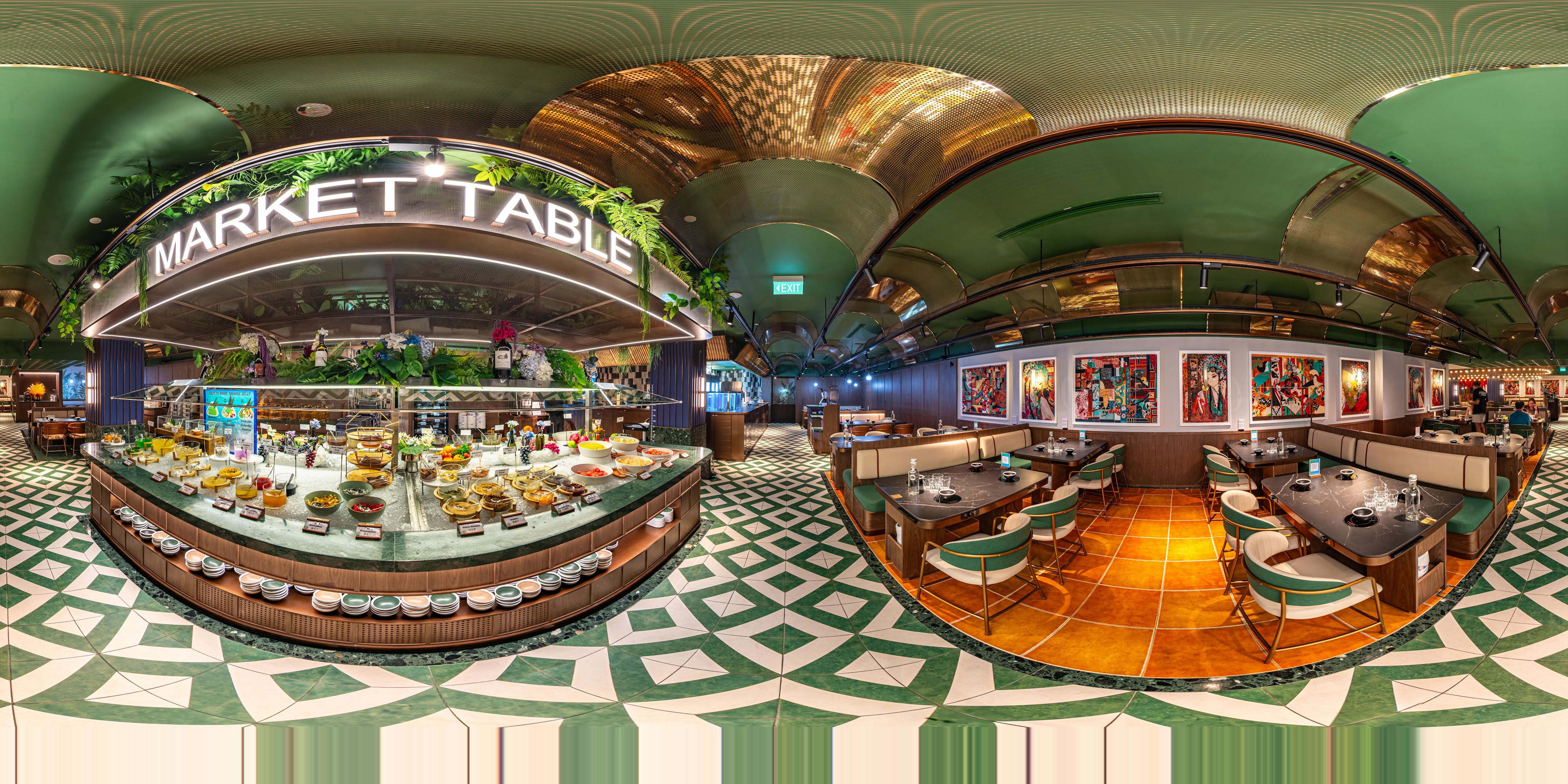 Hot Pot Elegant Buffet Setting